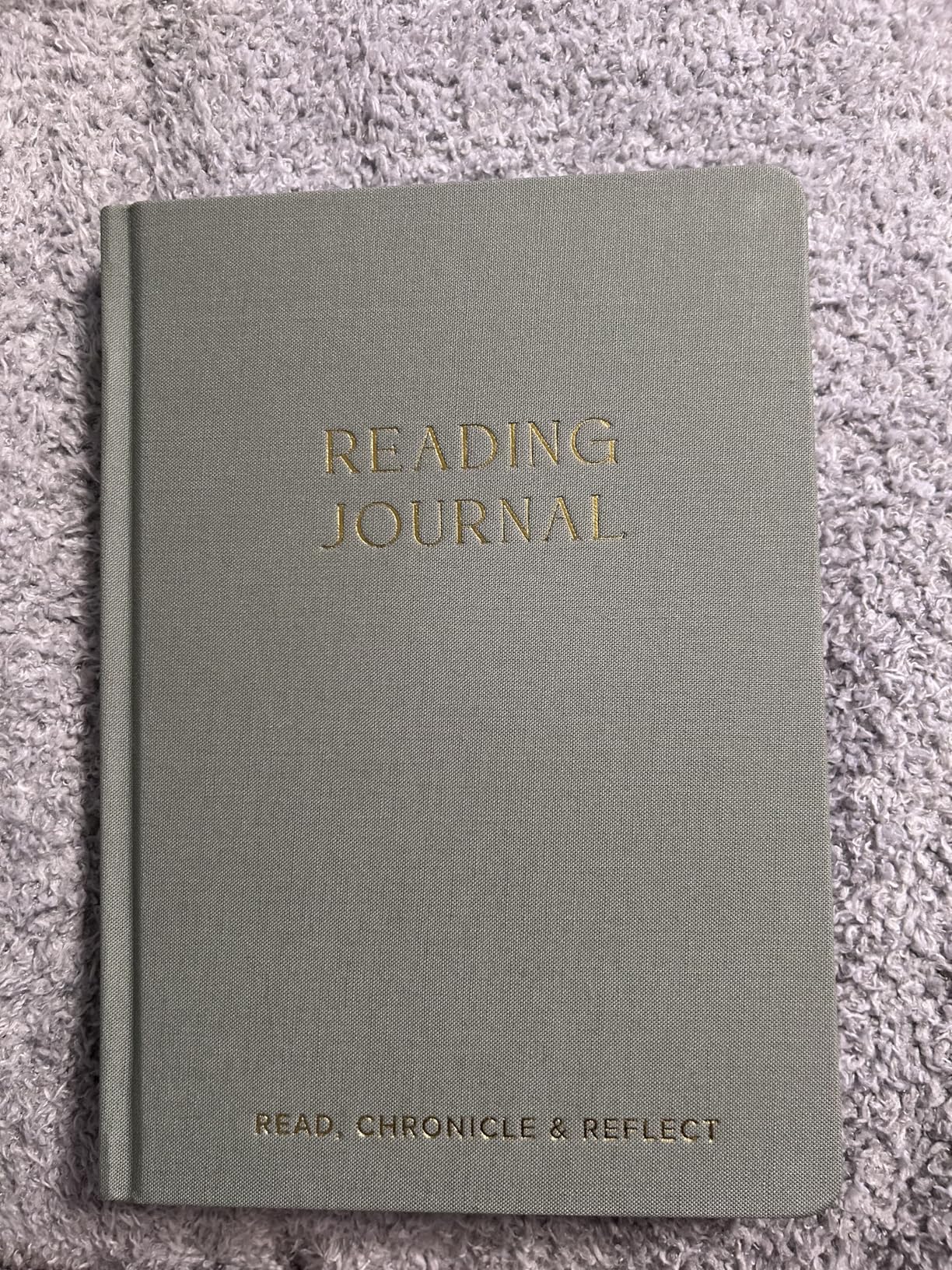 ZICOTO Beautiful Reading Journal for Book Lovers - Linen Hard Cover Book Makes a Great Gift for Readers - The Perfect Tracker with Reading Log & Review Pages For Keeping Notes on Your Favorite Books - Customer Photo 1