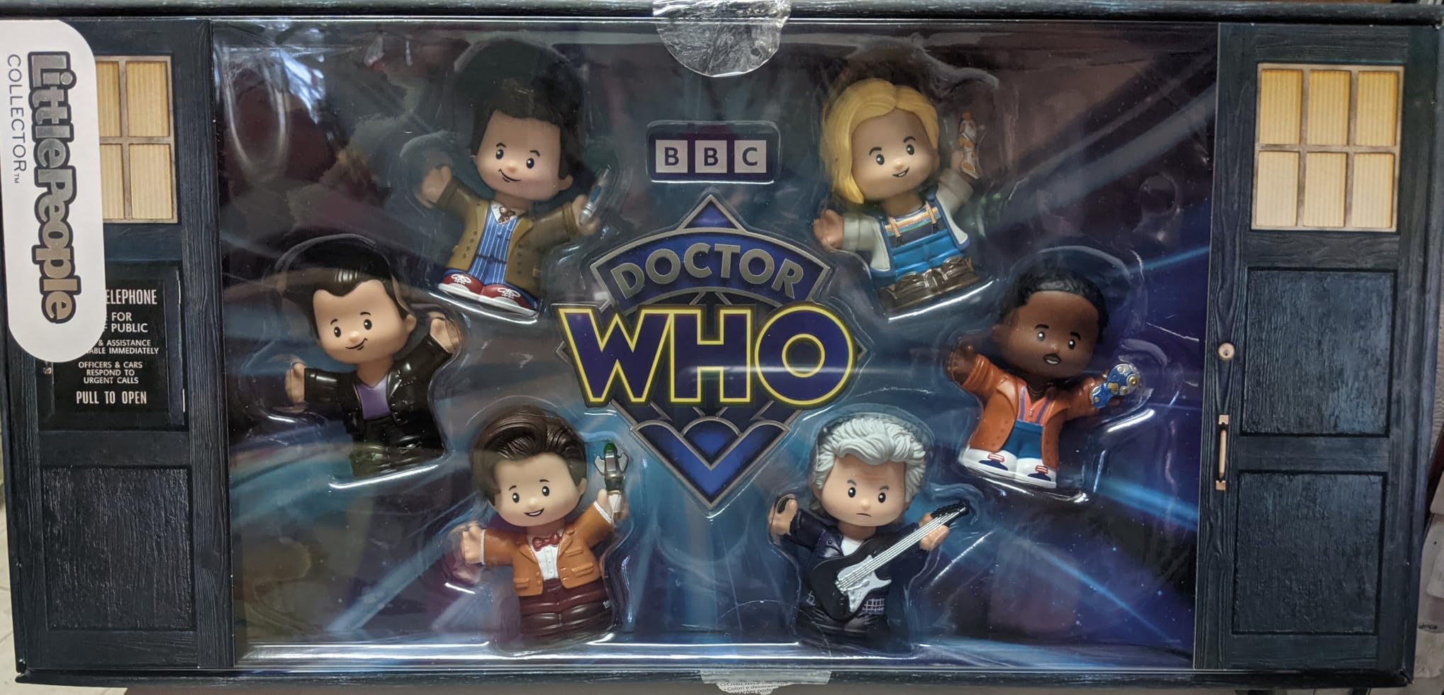 LITTLE PEOPLE COLLECTOR Doctor Who TV Series Special Edition Set for Adults & Fans, 6 Characters in a Display Package (Amazon Exclusive) Customer Review LITTLE PEOPLE COLLECTOR Doctor Who TV Series Special Edition Set for Adults & Fans, 6 Characters in a Display Package (Amazon Exclusive) - Customer Photo 1