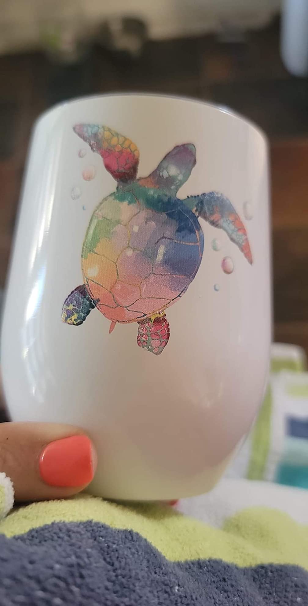 KLUBI Its Me Hi Im The Birthday Girl Its Me Cup 12oz Wine Tumbler White - Happy Birthday Gifts for Women TS Fan Gifts Its My Bday Cup Tumbler for Women Anniversary - Gift for Music Lovers - Customer Photo 1