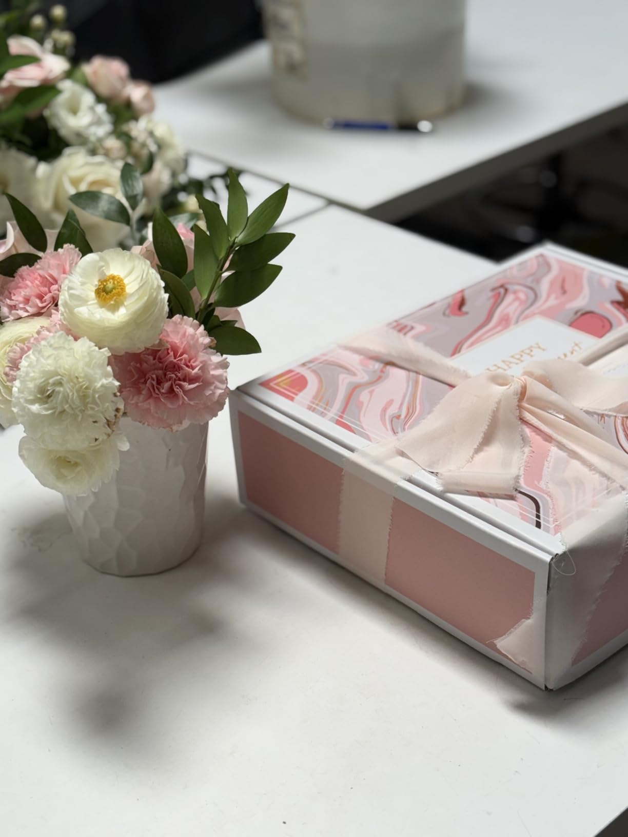 Retirement Gifts for Women, Retirement Gift Basket for Coworker Teacher Nurses Boss Friends Mom Grandma Retirees, Retired Gifts with 20 oz Tumbler Throw Blanket Candles Bookmark - Customer Photo 1