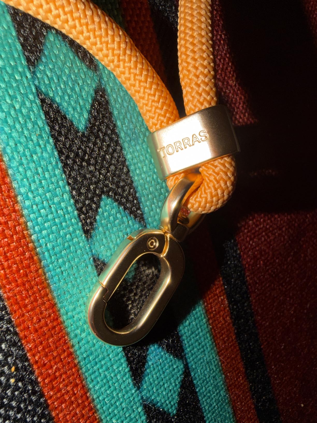 TORRAS Phone Lanyard Crossbody with 2 Phone Tabs, Adjustable Anti Theft Phone Strap for iPhone 17 Pro Max, Premium Metal Buckles, Universal Cell Phone Neck lanyard for Women and Men, Khaki Customer Review TORRAS Phone Lanyard Crossbody with 2 Phone Tabs, Adjustable Anti Theft Phone Strap for iPhone 17 Pro Max, Premium Metal Buckles, Universal Cell Phone Neck lanyard for Women and Men, Khaki - Customer Photo 2