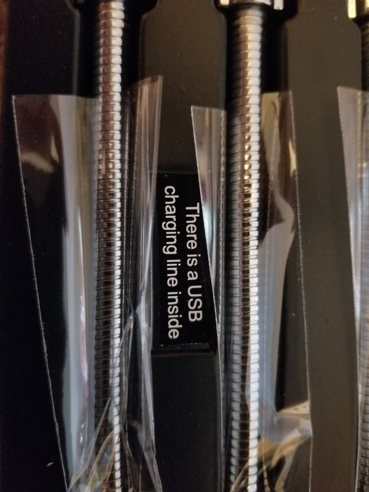 Electric Candle Lighter, Safty Lock, USB Type-C Port, Rechargeable Lighter, Windproof Flameless, Led Display, for Home Kitchen (Rose Gold) - Customer Photo 2