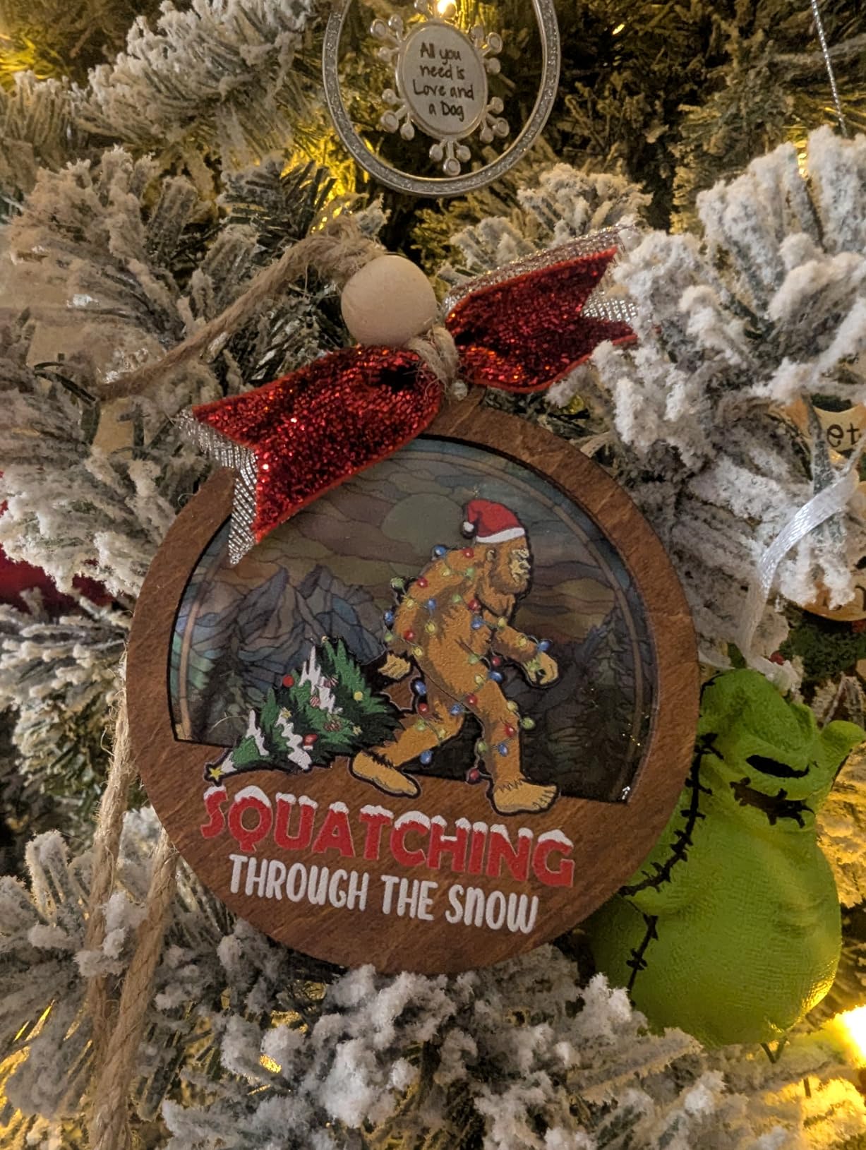 Funny Fuck Ornament 2025 - Exchange Funny Ornaments for Adults - Naughty Ugly Christmas Tree Hanging - Unique Christmas Ornaments (A7) - Customer Photo 2