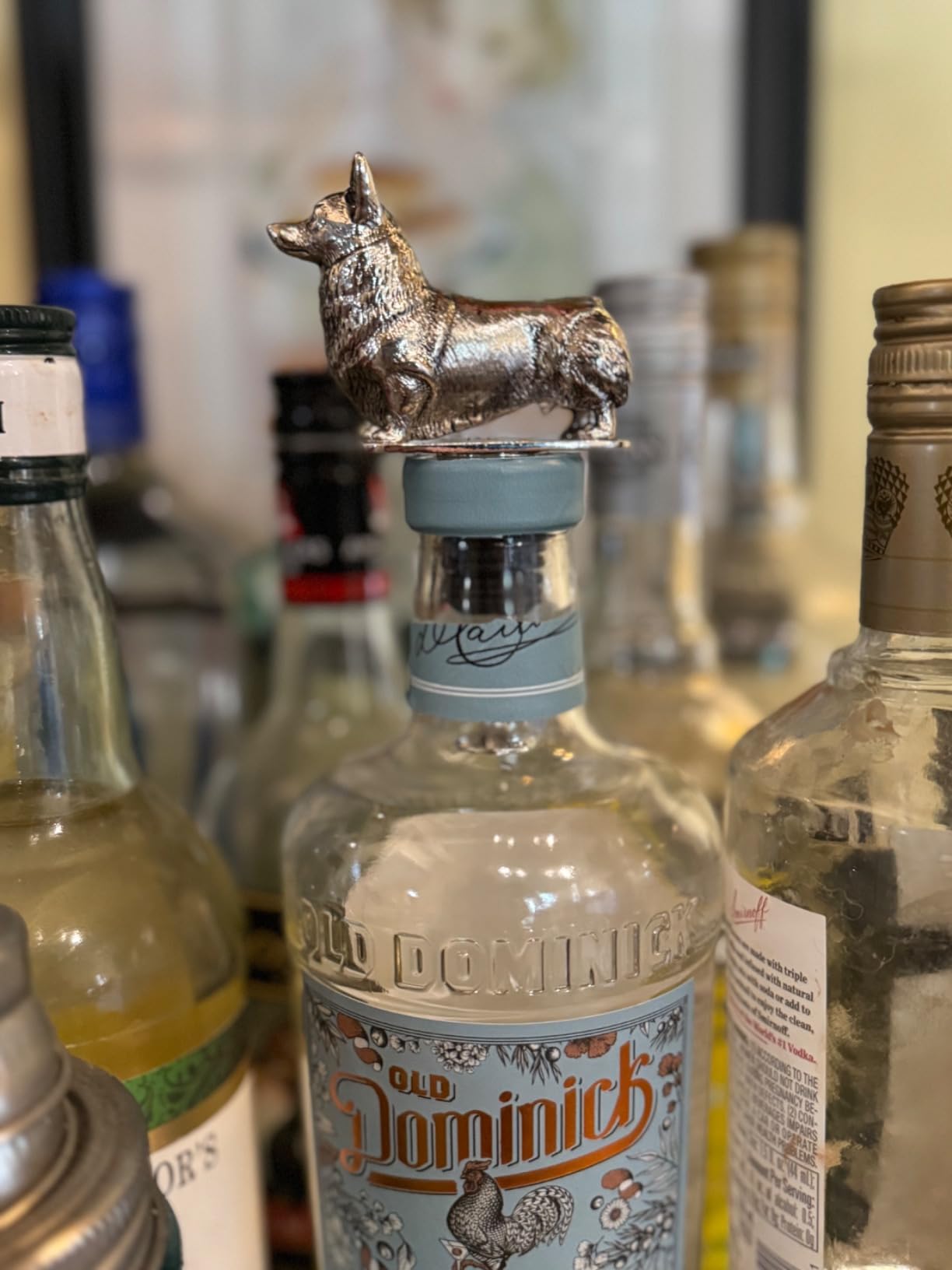 Corgi Dog Wine Bottle Stopper - Wine & Champagne Stopper Gift for Corgi Lovers - Customer Photo 1