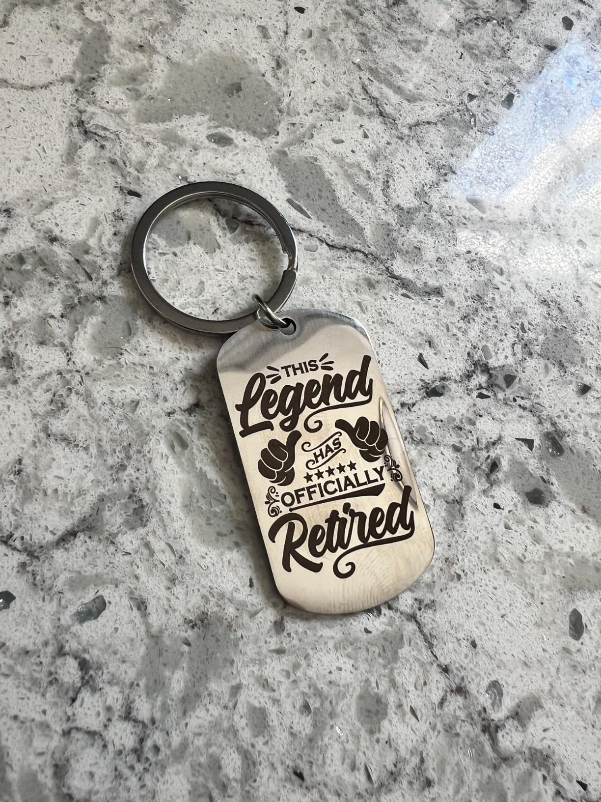 SIXVALA 10 Pcs Retirement Gifts for Men 2025, This Legend Has Retired, Happy Retirement Gifts for Dad, Grandpa, Coworker, Teachers, Boss, Friends, Retirees, 20 Oz Tumbler Best Retirement Gifts Basket - Customer Photo 2