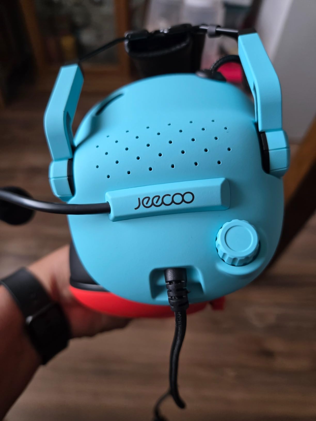 SENZER Wireless Gaming Headset with Microphone - 7.1 Surround Sound, Noise Canceling Mic, 2.4GHz Wireless & Bluetooth 5.3 - Foldable Gaming Headphones for PC PS5 PS4 (Not Xbox Compatible) - Customer Photo 2