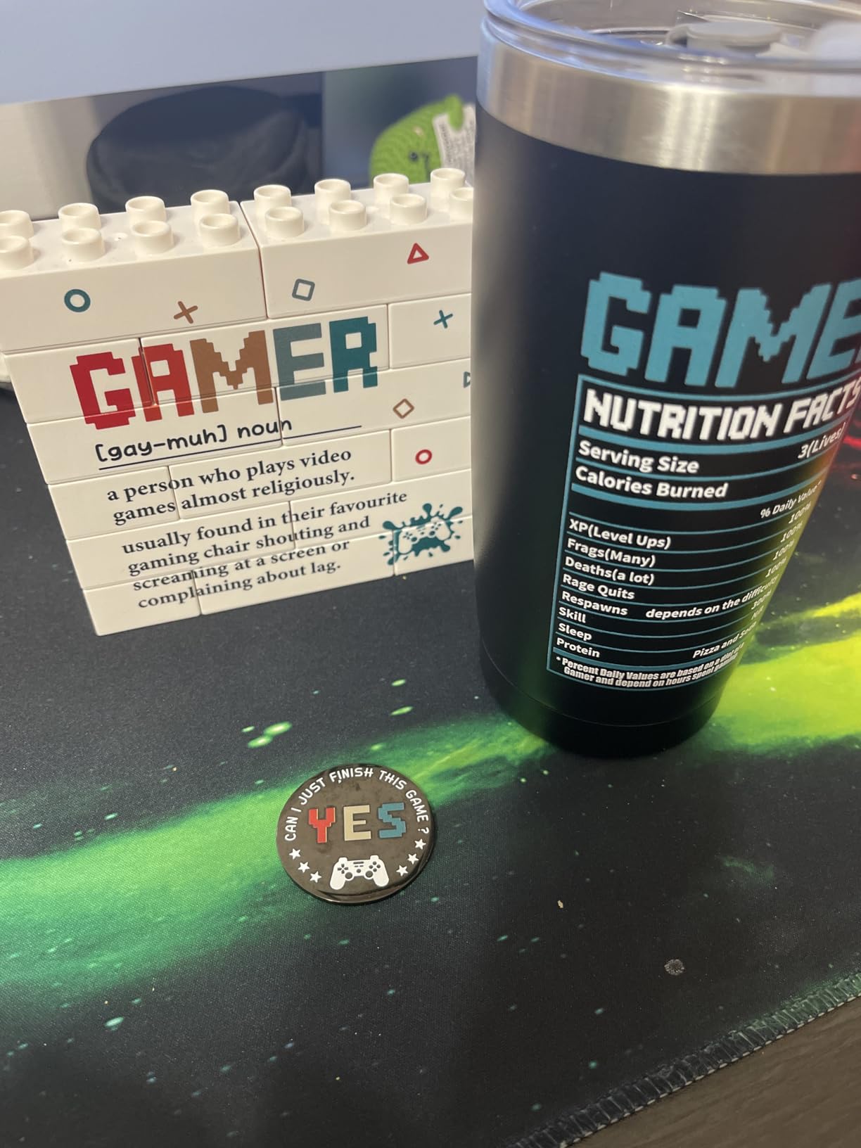 Gamer Gifts for Men Boyfriend Dad Brother, Gaming Accessories for Room, Gaming Stuff, Christmas Gifts for Friend- Gamer Gift Set Box - Customer Photo 1