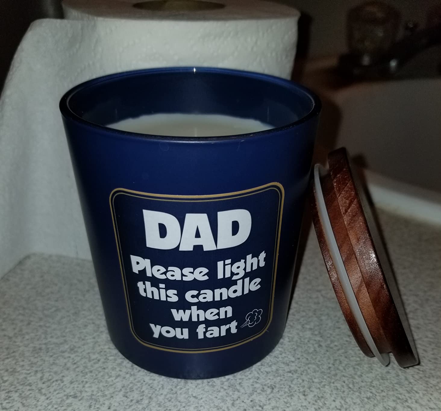 NewEleven 1st Year Gifts for Boyfriend, Gifts for Girlfriend - 1 Year Happy Anniversary Decorations Gifts for Him, Her - One Year Anniversary Candle Gifts for Husband, Wife - 8 Oz Cedar Scented Candle - Customer Photo 1