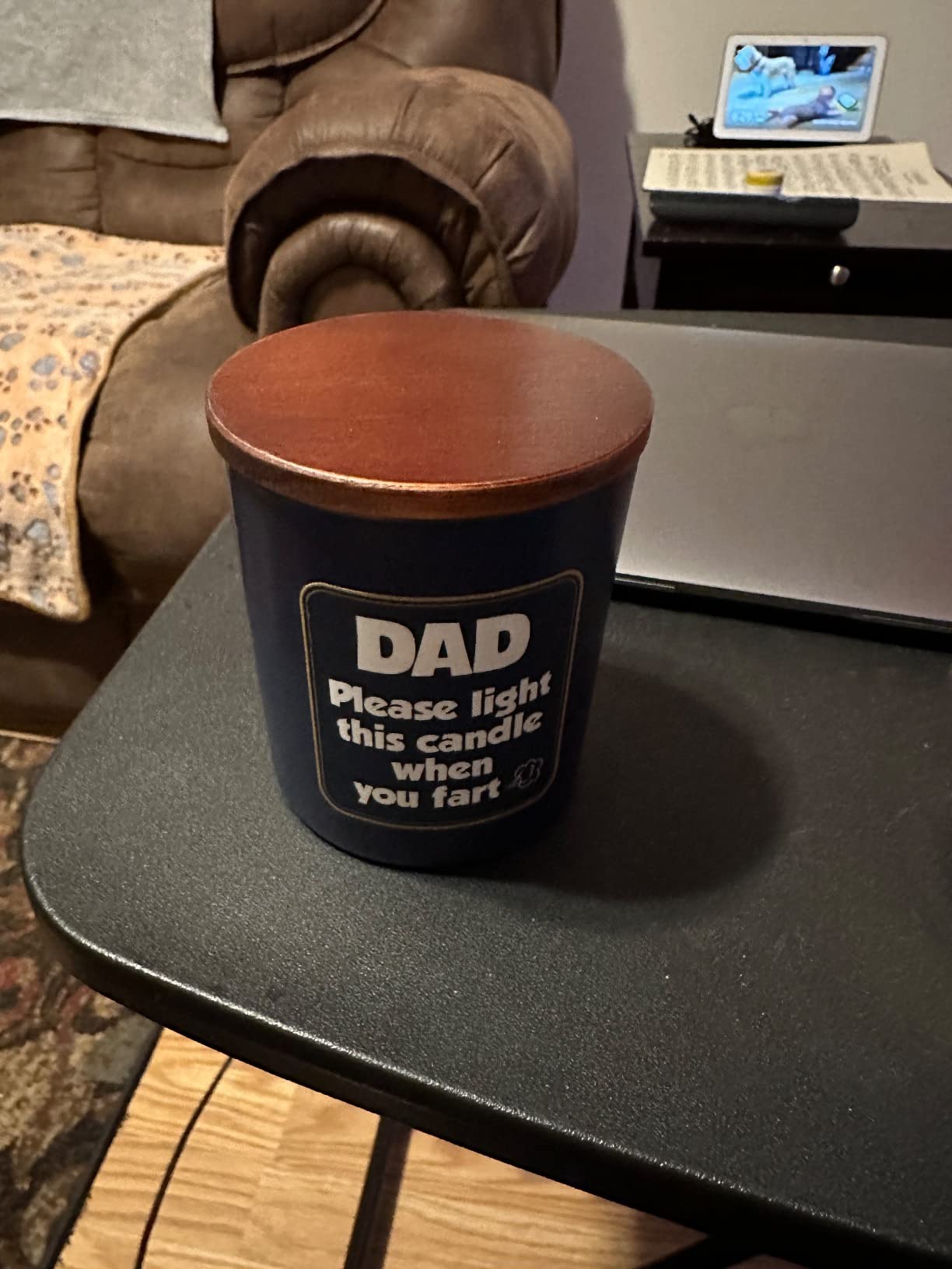 NewEleven 1st Year Gifts for Boyfriend, Gifts for Girlfriend - 1 Year Happy Anniversary Decorations Gifts for Him, Her - One Year Anniversary Candle Gifts for Husband, Wife - 8 Oz Cedar Scented Candle - Customer Photo 2