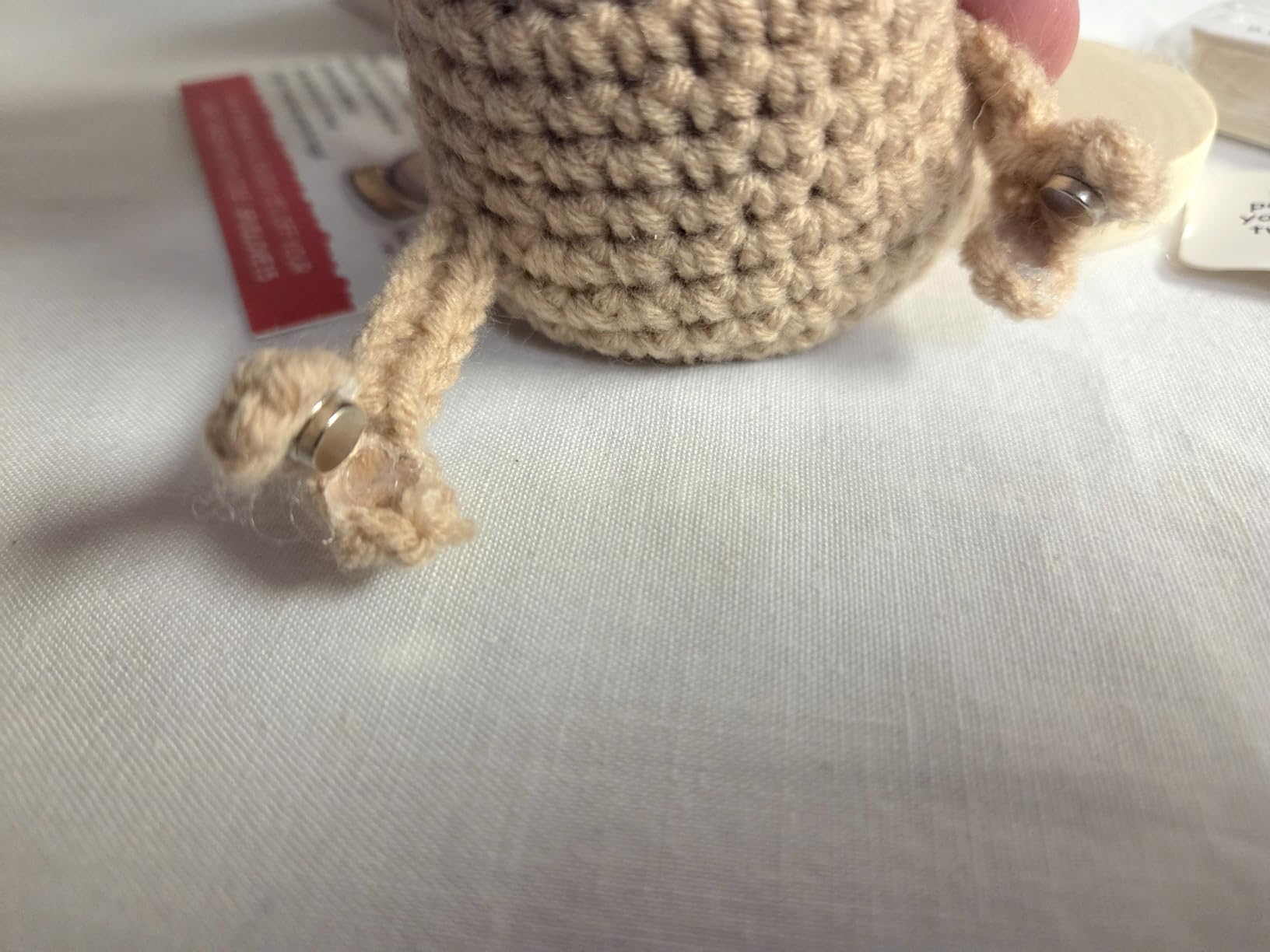 Mom to Be Gifts - Handmade Crochet Potato with 30 Empowering Messages for Expecting Moms - Unique Gift for Pregnant Women - Pregnancy Gift for Christmas | Funny Crochet Doll for an Expecting Mom - Customer Photo 3