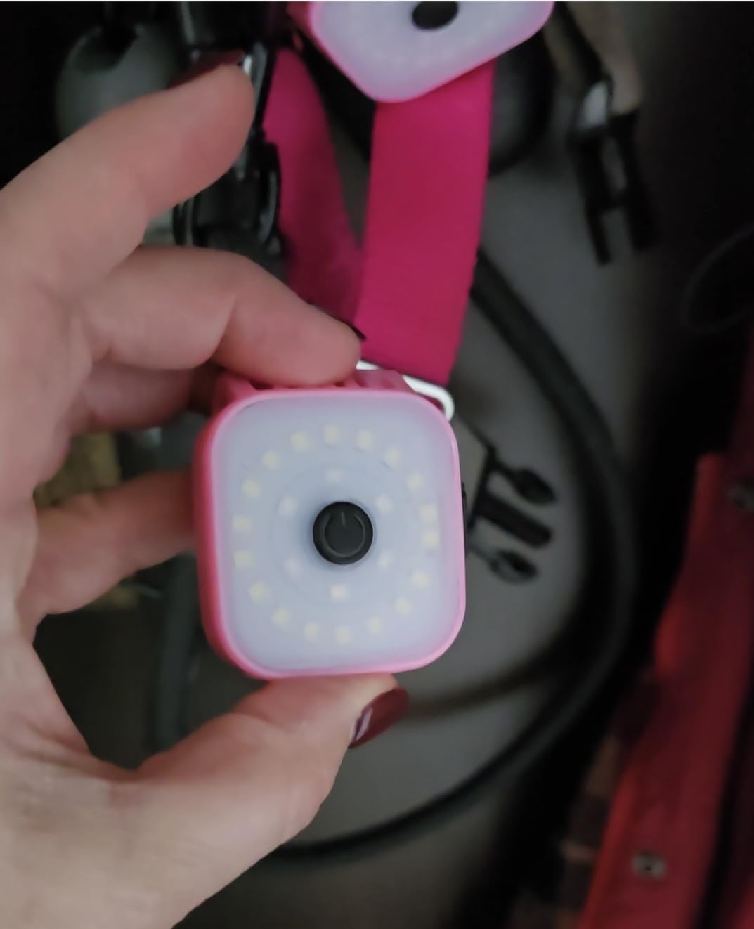 2 Pack Running Lights for Runners - Stocking Stuffers Gifts for Men,Rechargeable Clip on Flashlight Christmas Gifts for Runners,4 Modes Running Gear,Night Light for Jogging Biking Camping Gear Customer Review 2 Pack Running Lights for Runners - Stocking Stuffers Gifts for Men,Rechargeable Clip on Flashlight Christmas Gifts for Runners,4 Modes Running Gear,Night Light for Jogging Biking Camping Gear - Customer Photo 1