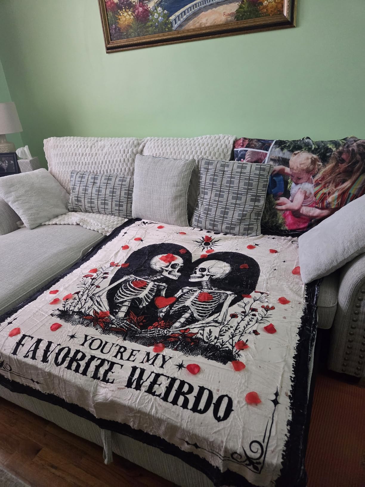 Gifts for Him Her, Anniversary Christmas Blanket for Women Men, Birthday Gifts for Boyfriend Girlfriend, I Love You Gift, Engagement, Wedding Gift for Wife, Husband, Couple, 60