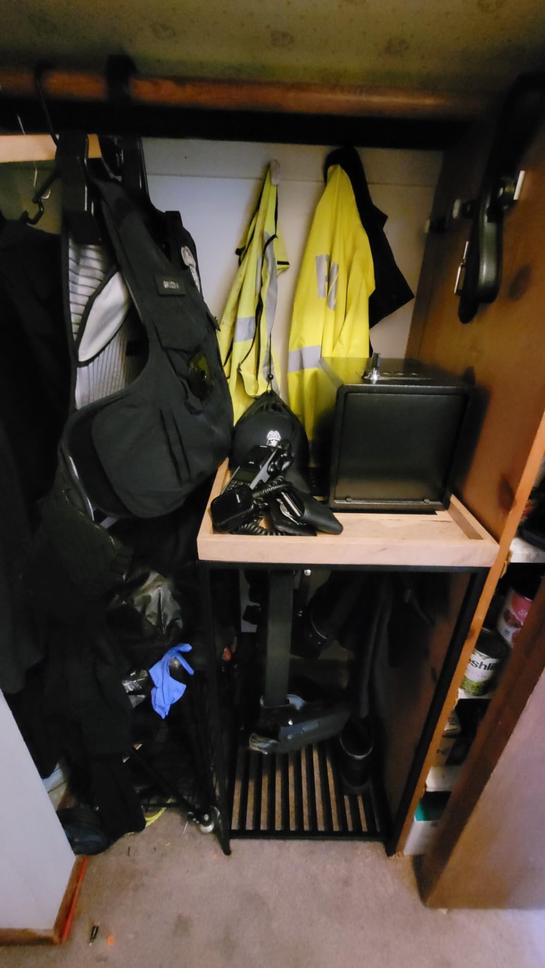 Police Gear Rack - Law Enforcement and Military Gear Stand - Tactical Gear Rack Organizer - Uniform, Duty Belt & Vest Hanger - Cop Caddy Police Gift - Customer Photo 1