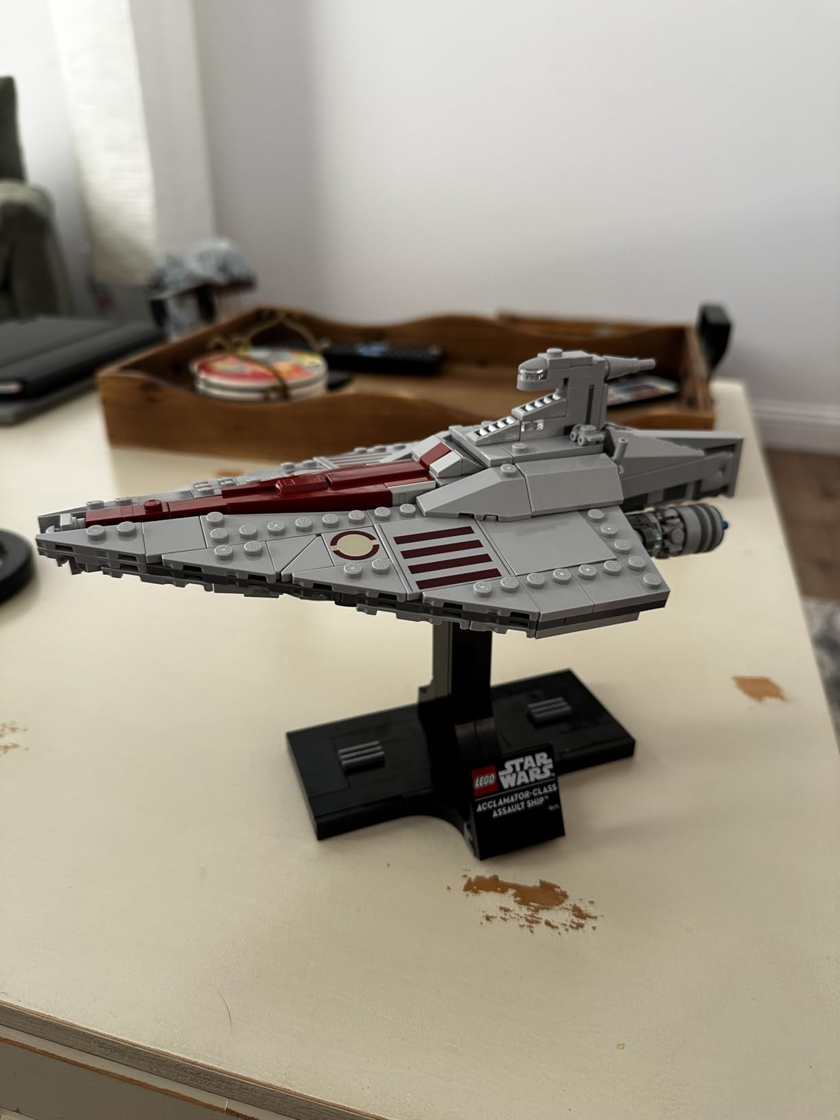 LEGO Star Wars Acclamator-Class Assault Ship Building Set for Adults - Star Wars Collectibles Set with Display Stand - Building Kit with 450 Pieces - 75404 Customer Review LEGO Star Wars Acclamator-Class Assault Ship Building Set for Adults - Star Wars Collectibles Set with Display Stand - Building Kit with 450 Pieces - 75404 - Customer Photo 2