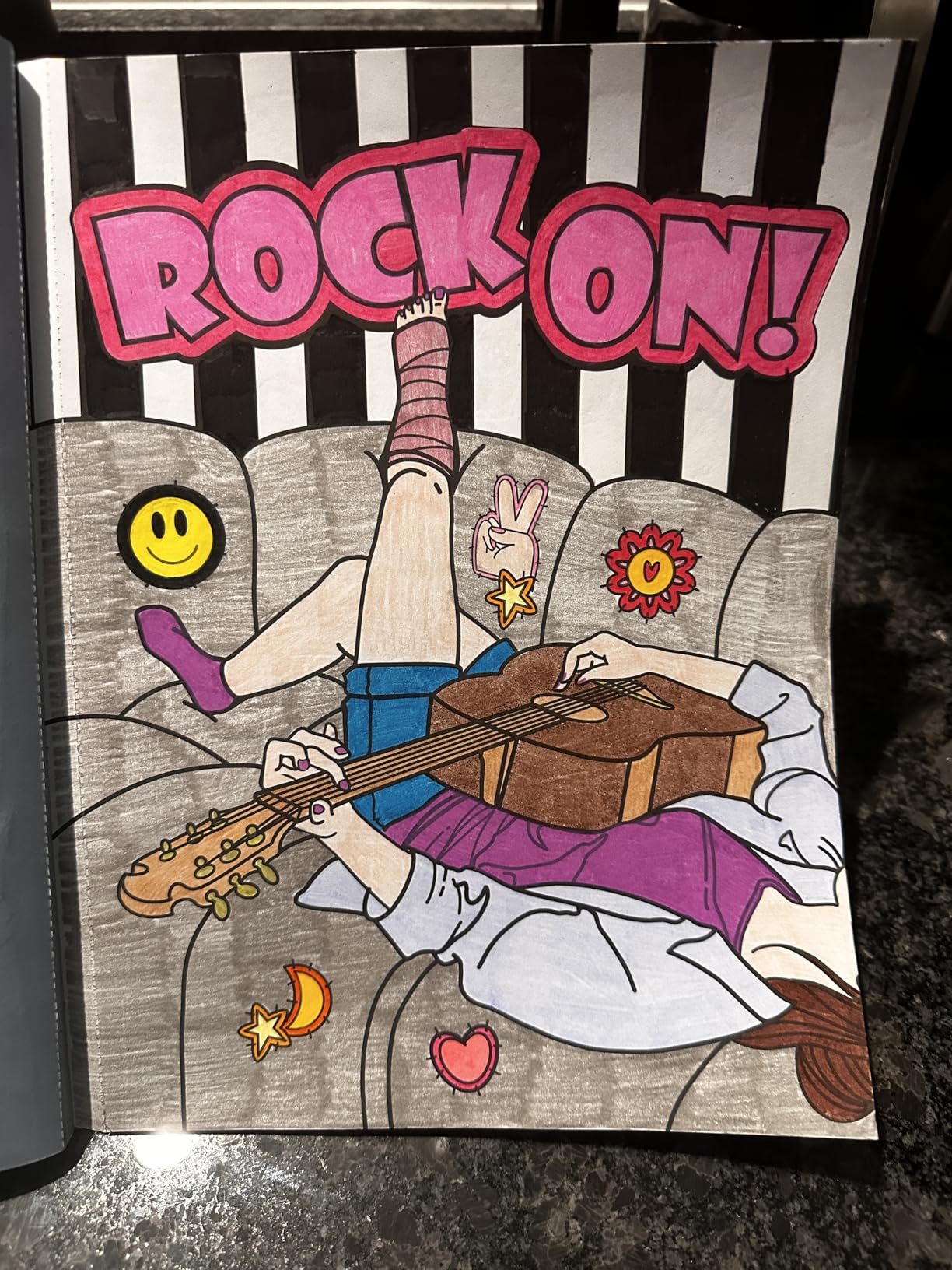 RYVE Adult Coloring Book for Women - Self Care, Relaxing, Cancer Care, Chemo Care Package Gifts for Women, Swear Word Coloring Book Funny, Stress Relief and Heal with Humor Gifts for Her Customer Review RYVE Adult Coloring Book for Women - Self Care, Relaxing, Cancer Care, Chemo Care Package Gifts for Women, Swear Word Coloring Book Funny, Stress Relief and Heal with Humor Gifts for Her - Customer Photo 2