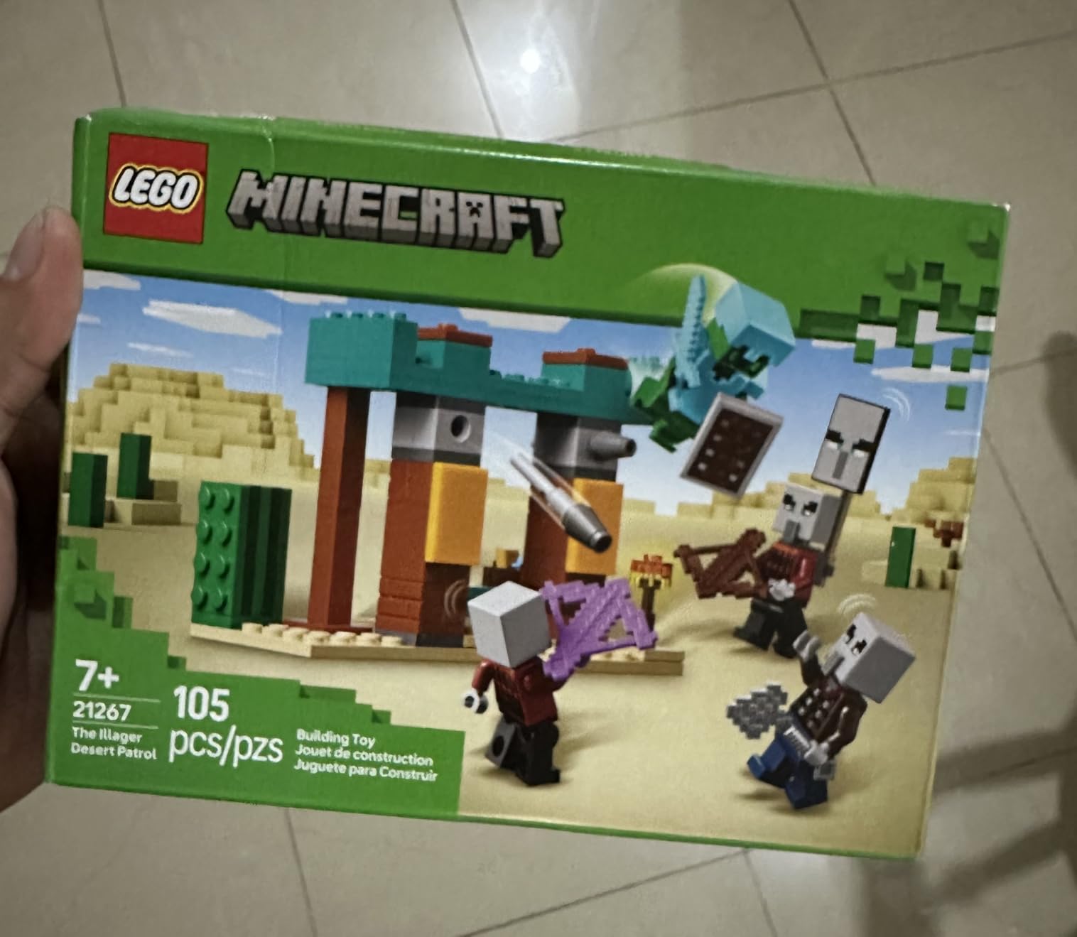 LEGO Minecraft The Illager Desert Patrol Toy Figures and Playset - Building Minecraft Toy for Kids, Boys and Girls, Ages 7+ - with 4 Figures for Pretend Play - Gift Idea for Birthdays - 21267 - Customer Photo 2