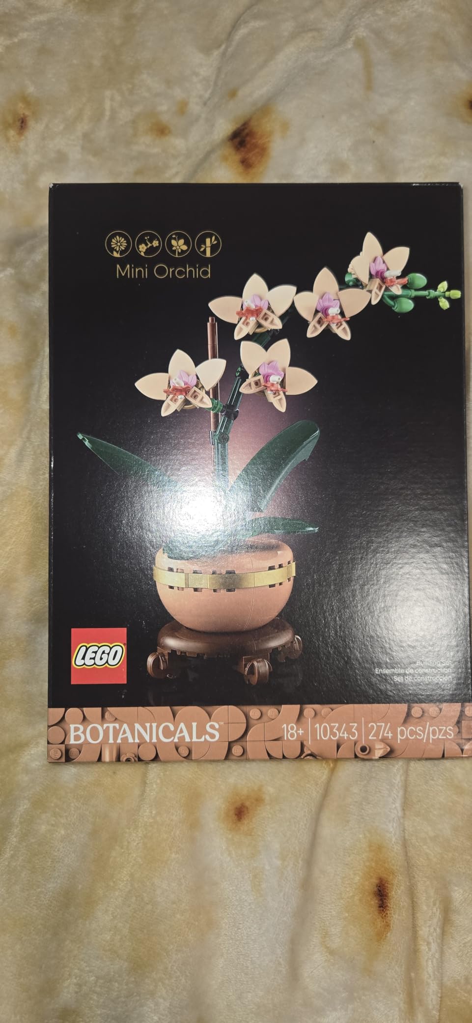 LEGO Botanicals Mini Orchid Building Set - Artificial, Fake Orchid for Home Decor, Adults Ages 18+ - Gift for Birthdays - Indoor Plant Decorations for Table, Desk, Office - 10343 - Customer Photo 1