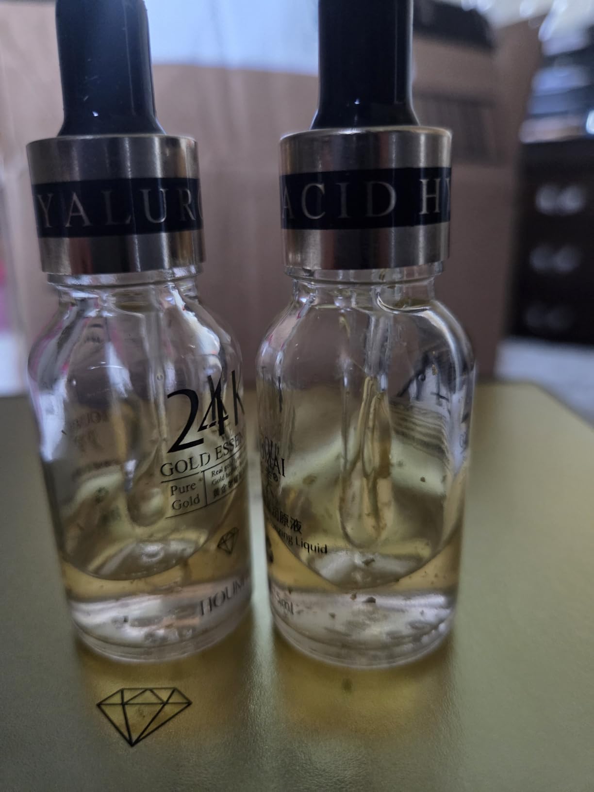 Luxé 24K Gold 5-Piece Skincare Set – Organic Collection with Gold Toner, Essence Milk Serum, Hyaluronic Acid, Collagen, Retinol, Kojic Acid & Vitamin C – Radiance & Luminous Glow for All Skin Types - Customer Photo 1