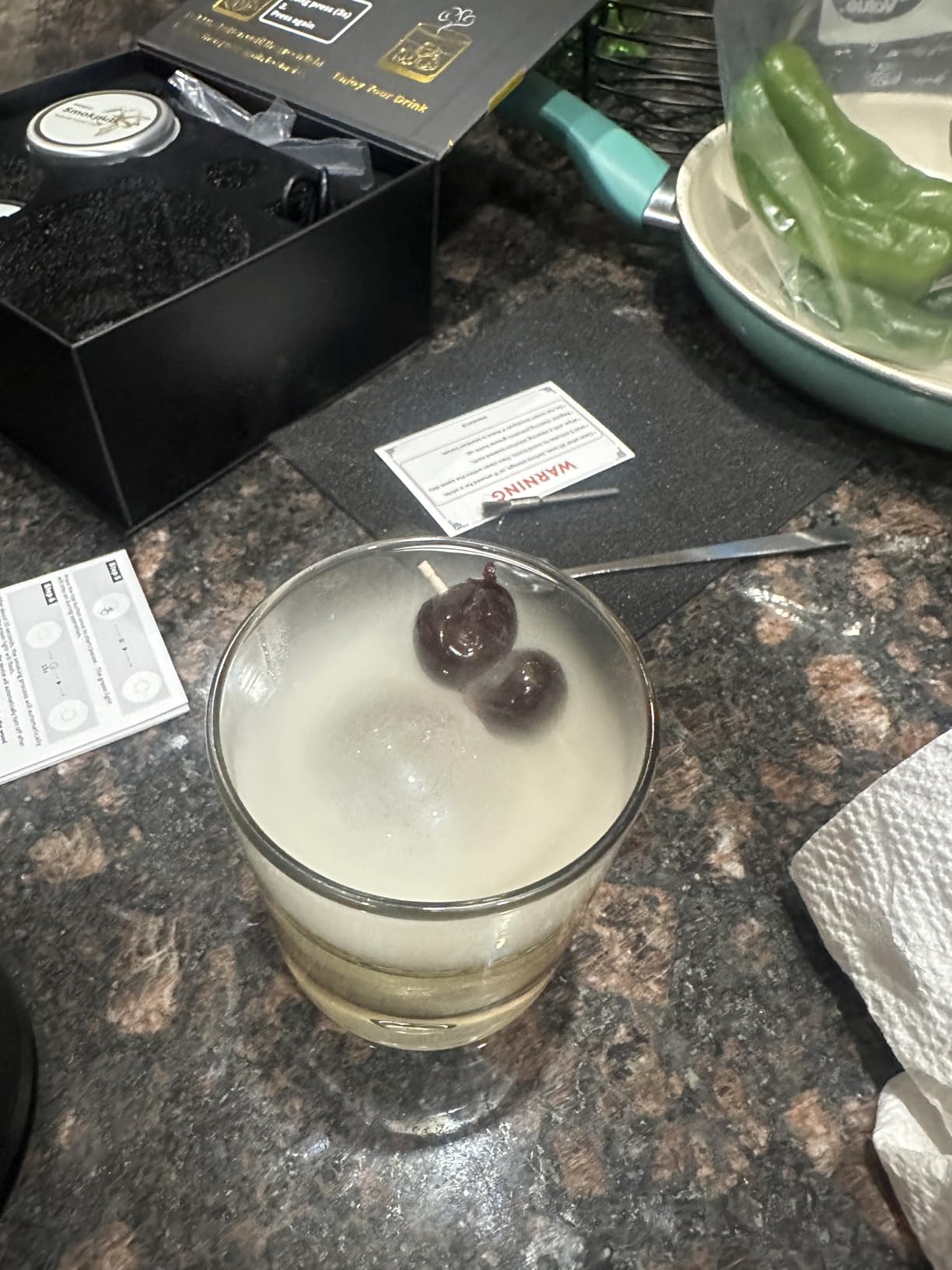 Electric Whiskey Smoker Kit Built-in Lighter, No Butane Needed, Rechargeable Cocktail Smoker Kit with 6 Wood Chips, Old Fashioned Drink Smoker Kit, Bourbon Whiskey Gifts for Men,Dad,Husband - Customer Photo 5