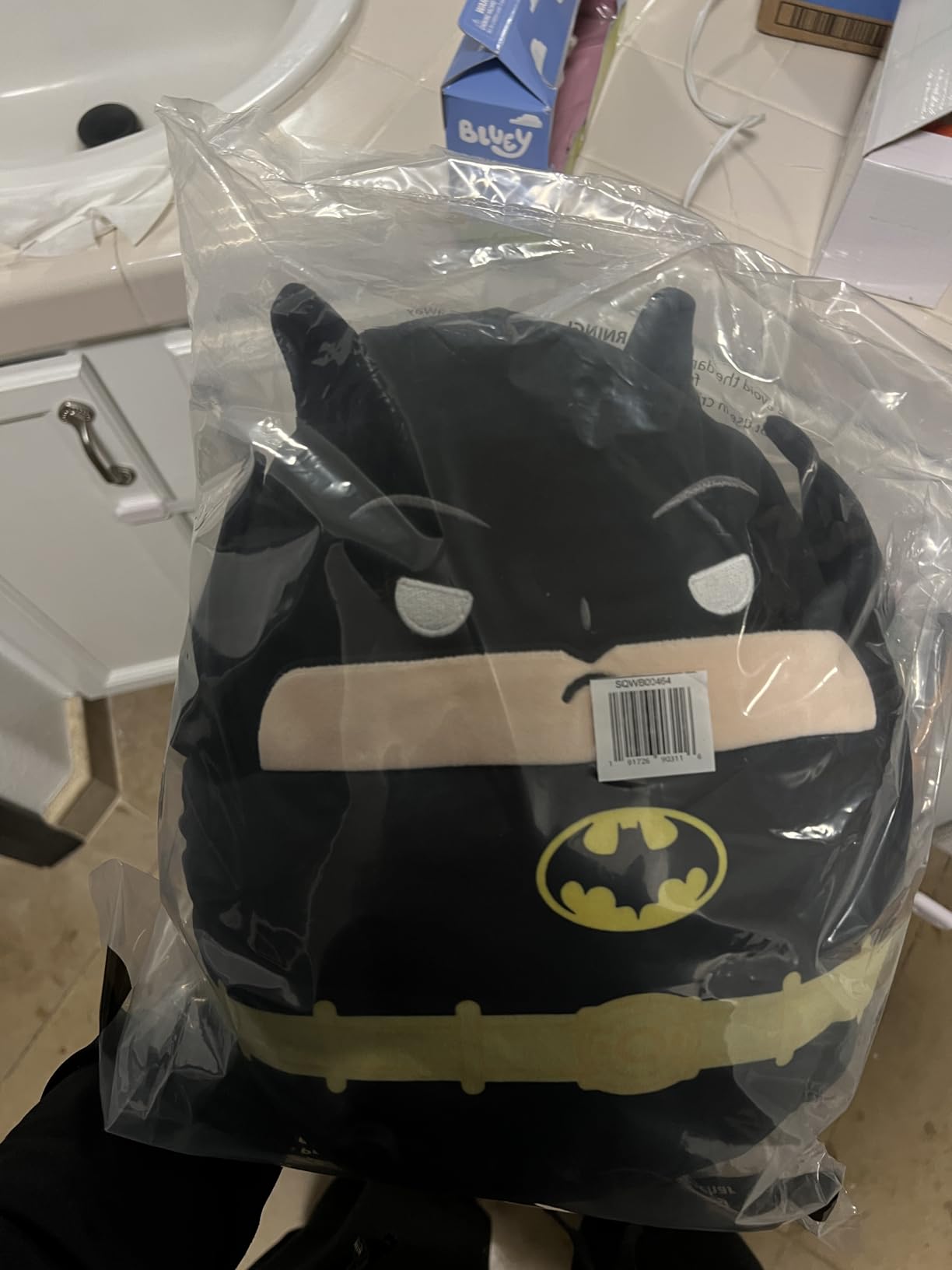 Squishmallows Original 12in DC Comics Batman Plush (Medium-Sized) Customer Review Squishmallows Original 12in DC Comics Batman Plush (Medium-Sized) - Customer Photo 1