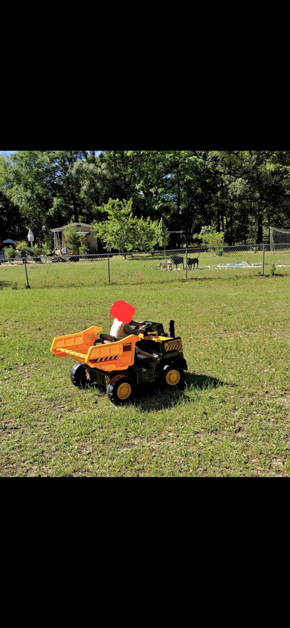 Kidsera 24V Ride On Dump Truck, 24inch-2 Seater Ride On Car for Kids w/Remote Control 4WD/2WD Up to 5 Mph, 24v Ride on Toys for Big Kids w/Electric Dump Bed Extra Shovel Traffic Cones (Yellow) - Customer Photo 2