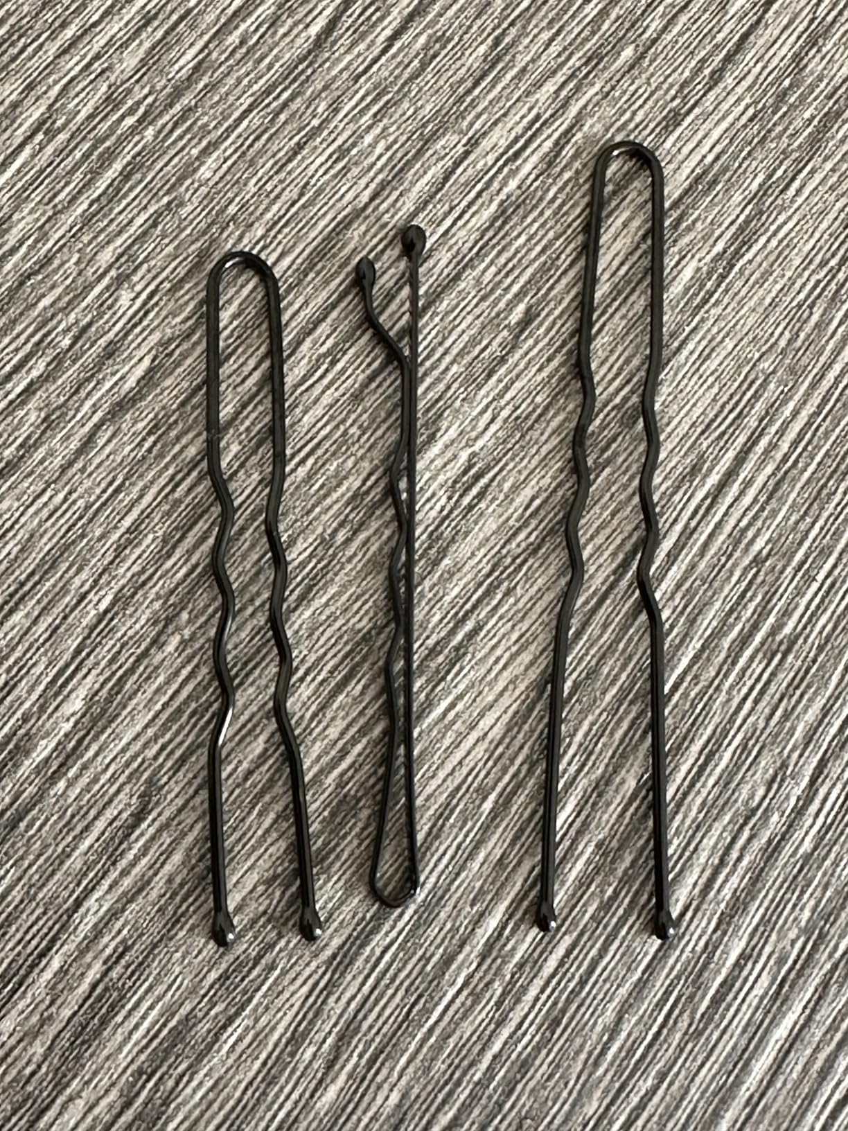 Dance Hair Accessories Kit, Dance Stuff with 100 U-shaped Pins, 50 Bobby Pins, 100 Elastic Rubber Bands, 8 Invisible Hair Nets,2 Hair Ties for Ballet Bun,Dance Competitions,Brown - Customer Photo 1