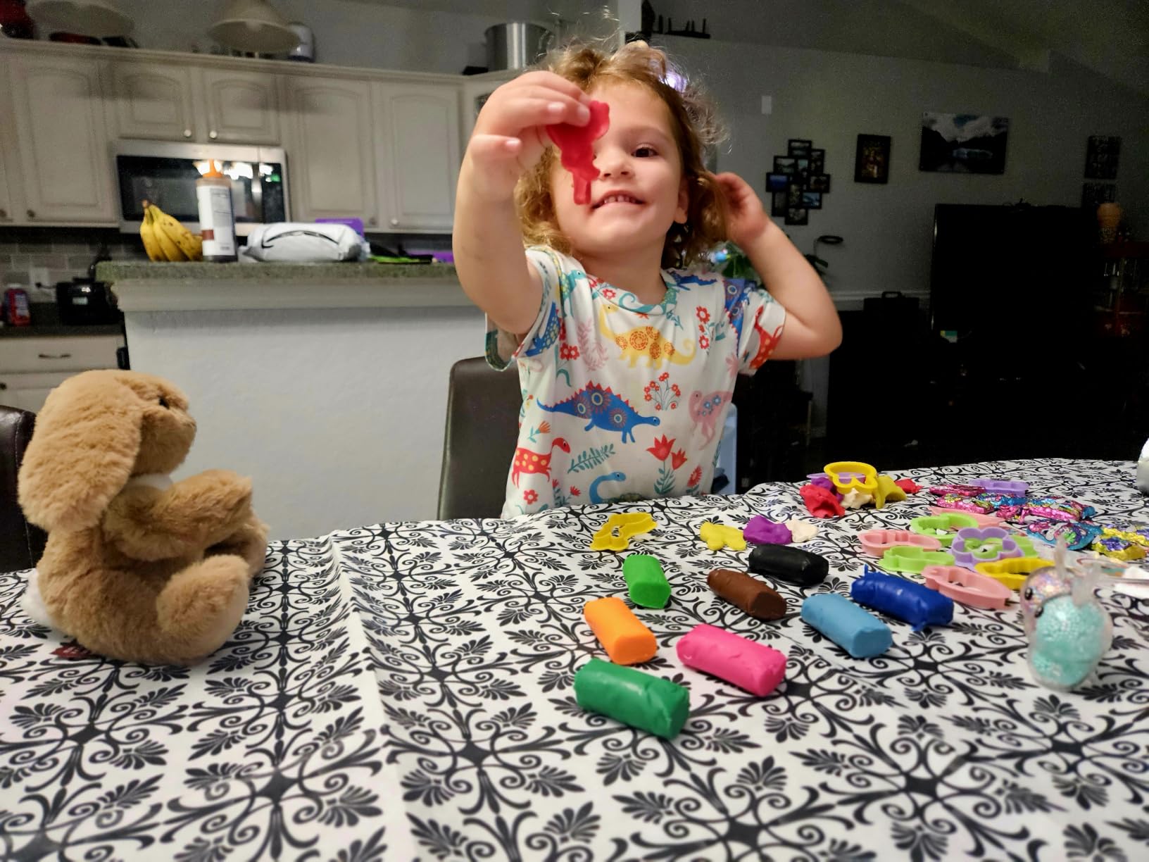 Easter Basket Stuffers Essentials, 12 Colors Modeling Dough & 12 Easter-Shaped Cutters in 6-Inch Egg, Easter Non-Candy Treat Bag Fillers, Giveaways & Easter Gift for Kids Customer Review Easter Basket Stuffers Essentials, 12 Colors Modeling Dough & 12 Easter-Shaped Cutters in 6-Inch Egg, Easter Non-Candy Treat Bag Fillers, Giveaways & Easter Gift for Kids - Customer Photo 1