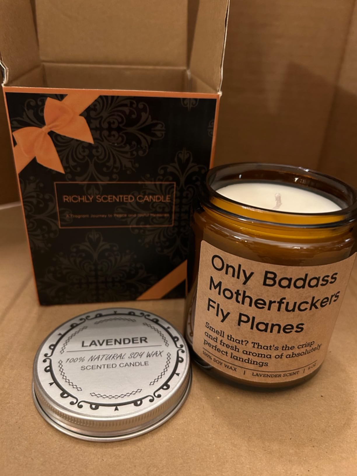 GSPY Scented Candle - Pilot Gifts for Men, Women - Flight School Graduation, Birthday, Christmas, Aviation Gifts for Pilots, Student - Retirement, Funny Airplane Decor for Dad, Boyfriend, New Aviator - Customer Photo 1