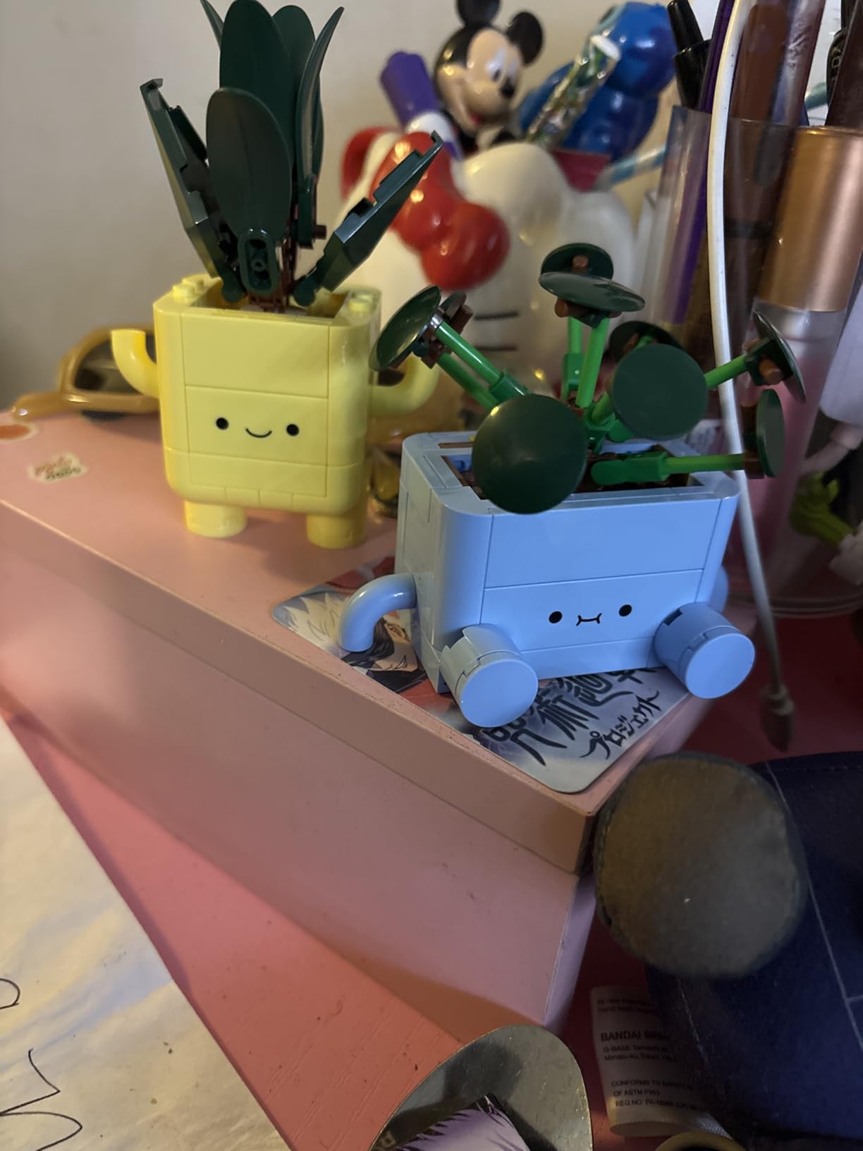 LEGO Botanicals Happy Plants Building Toys - Bedroom or Dorm Room Decor for Girls, Boys, & Adults, Desk or Shelf Display - Stocking Stuffers & Gift for Christmas - 10349 - Customer Photo 2