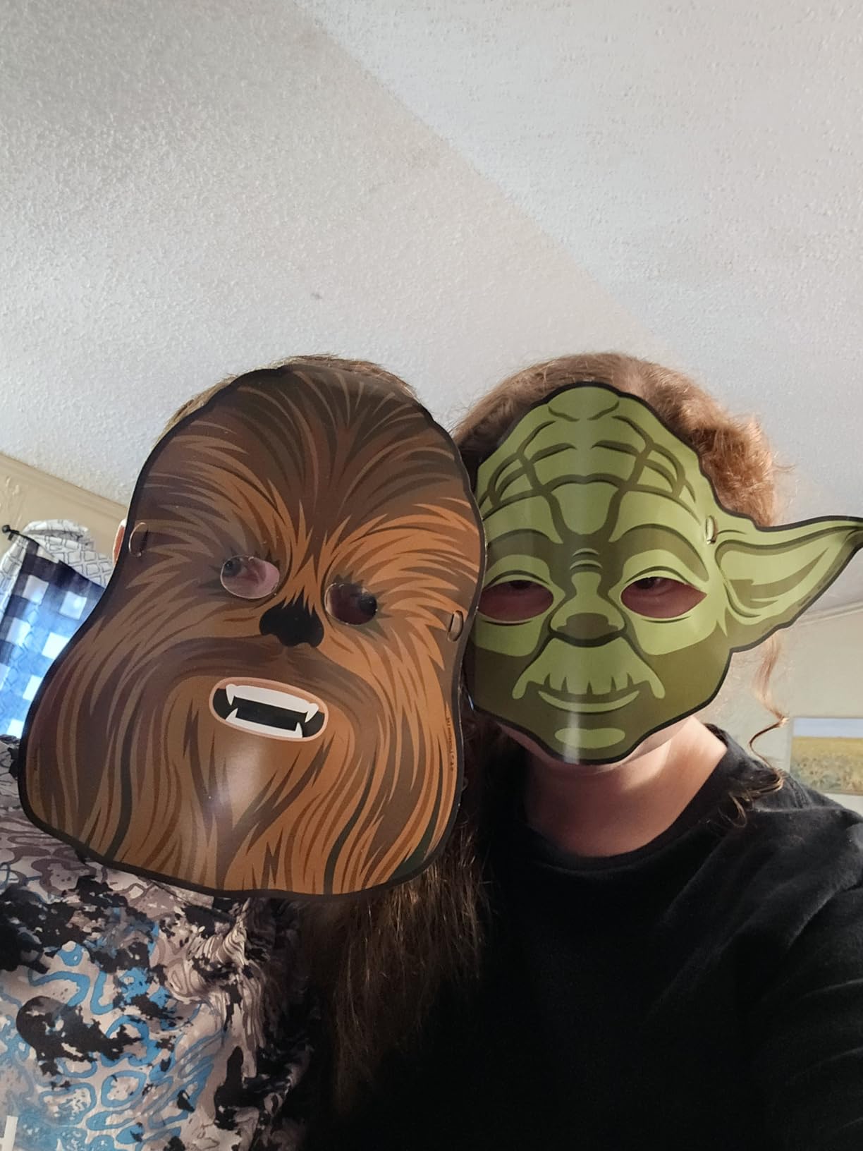 Star Wars Birthday Decorations Set | With 16 Plates, 16 Napkins, 16 Masks, Banner, Tablecover, Birthday Sticker | Officially Licensed Customer Review Star Wars Birthday Decorations Set | With 16 Plates, 16 Napkins, 16 Masks, Banner, Tablecover, Birthday Sticker | Officially Licensed - Customer Photo 1