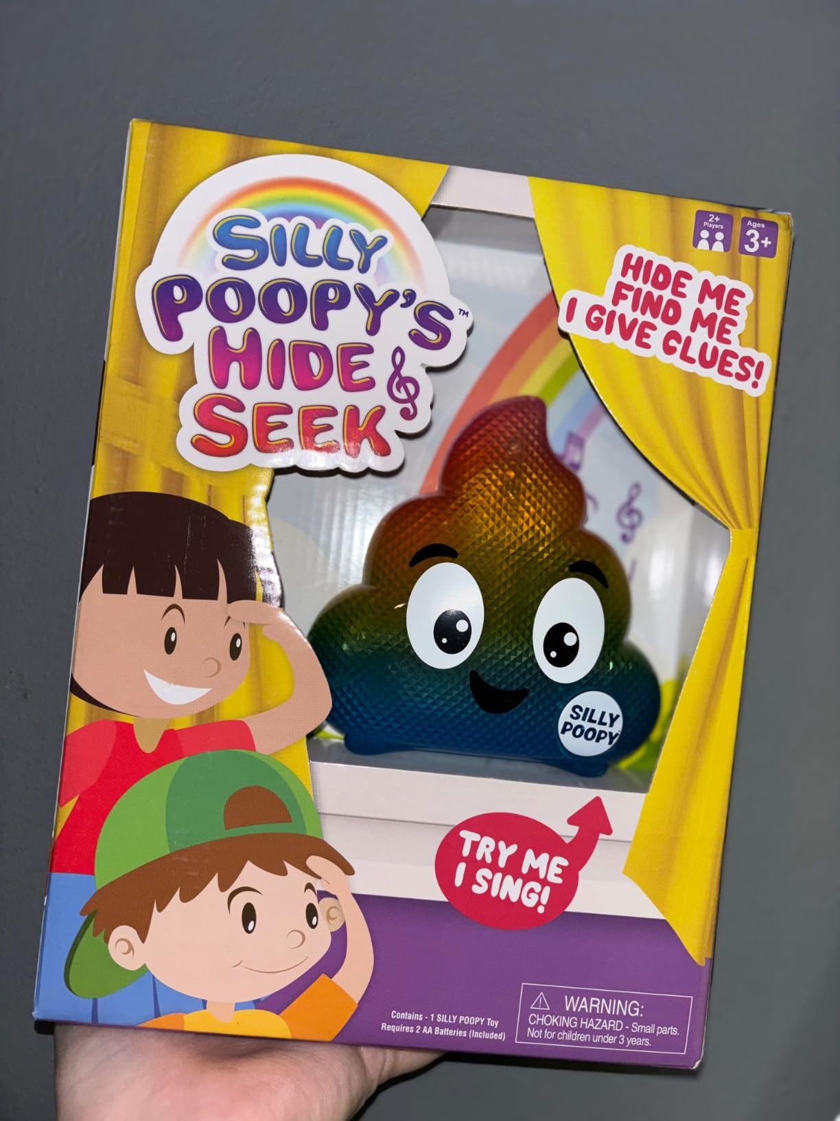 Silly Poopy & Friends™ Hide & Seek Ghost™ by Relatable, The Kid-Friendly Hide & Seek Game, Great Toddler Toys for Learning & Play, Fun Toddler Halloween Toys and Kids Halloween Games - Customer Photo 1