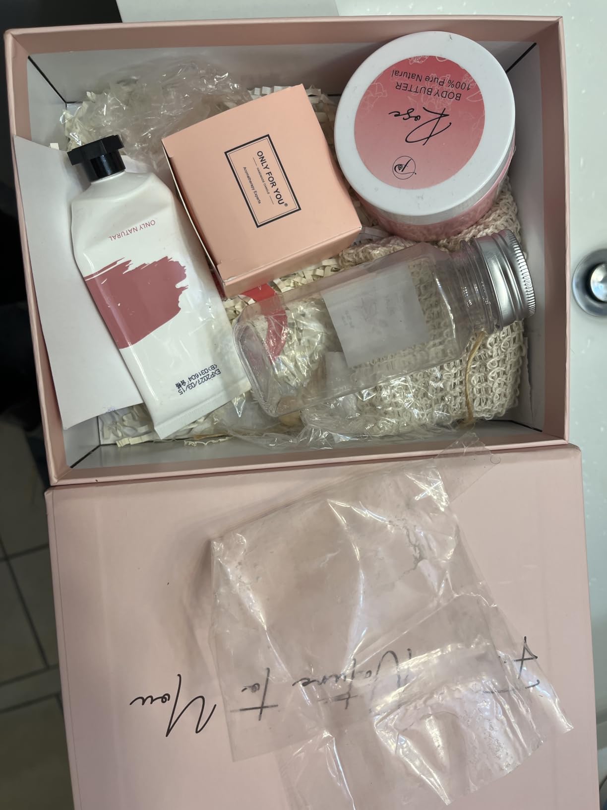 Spa Gifts for Mom Birthday Gift Mothers Day Gifts Bath Gift Baskets Relaxing Spa Self Care for Mother in Law Wife Home Bath Care Package Thank You Best Mom from Daughter Son - Customer Photo 1