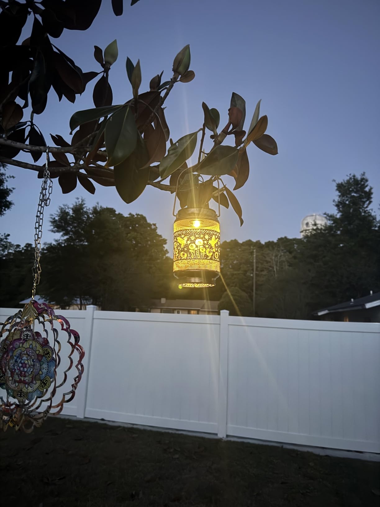 Hummingbird Solar Lanterns Outdoor Waterproof Garden Decor, Birthday Gifts for Christmas Women Mom Grandma, Metal Hanging Solar Lights for Yard Patio Pathway Backyard Porch Customer Review Hummingbird Solar Lanterns Outdoor Waterproof Garden Decor, Birthday Gifts for Christmas Women Mom Grandma, Metal Hanging Solar Lights for Yard Patio Pathway Backyard Porch - Customer Photo 1