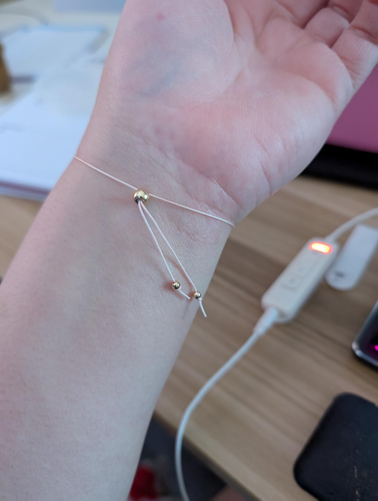 Fertility Bracelet Gifts, Delicate Pregnancy Bracelets, Mama Gifts, New Mom Gift, Moonstone Bracelet, Healing Bracelets for Women, IVF Gift, Mothers Day Christmas Jewelry - Customer Photo 1