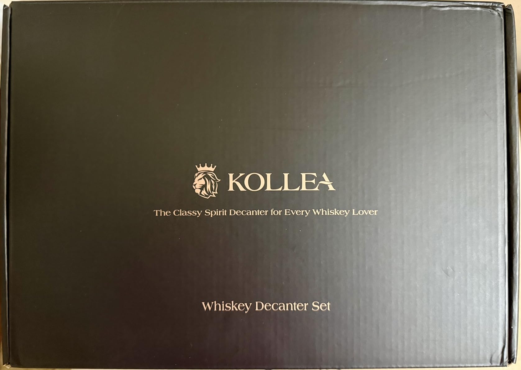 Kollea Whiskey Decanter Set with Grenade-Shaped Shot Glasses, Anniversary Birthday Gifts for Men Who Have Everything, Whiskey Gifts for Father, Husband, Boyfriend & Military Enthusiasts, Christmas - Customer Photo 1