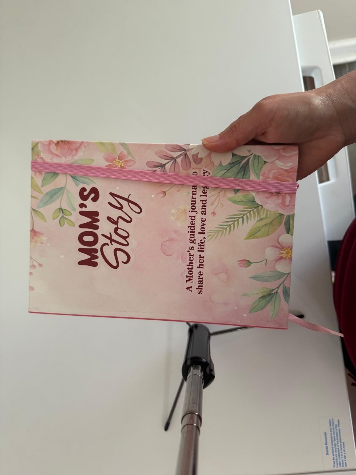 Mom I Want to Hear Your Story Journal: Christmas Gifts for Moms Who Have Everything, Sentimental Birthday Gifts for Mother's Day, Thanksgiving Day, From Son or Daughter, Hardcover Keepsake - Customer Photo 1