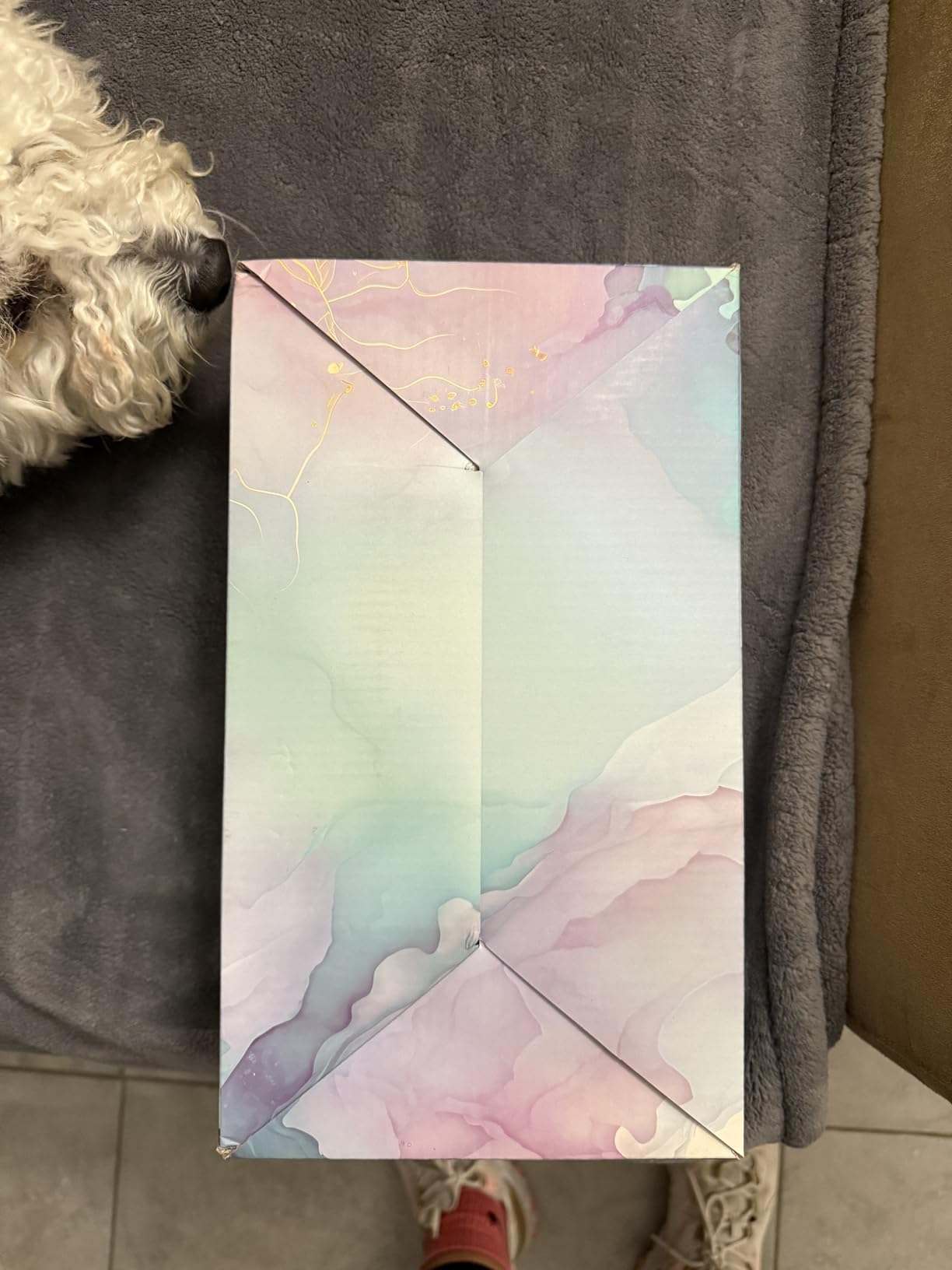 JoycuFF Dog Mom Gifts for Women, Mothers Day Birthday Christmas Gifts for Dog Mom Best Friend Sister Daughter Women Tote Bag - Customer Photo 2