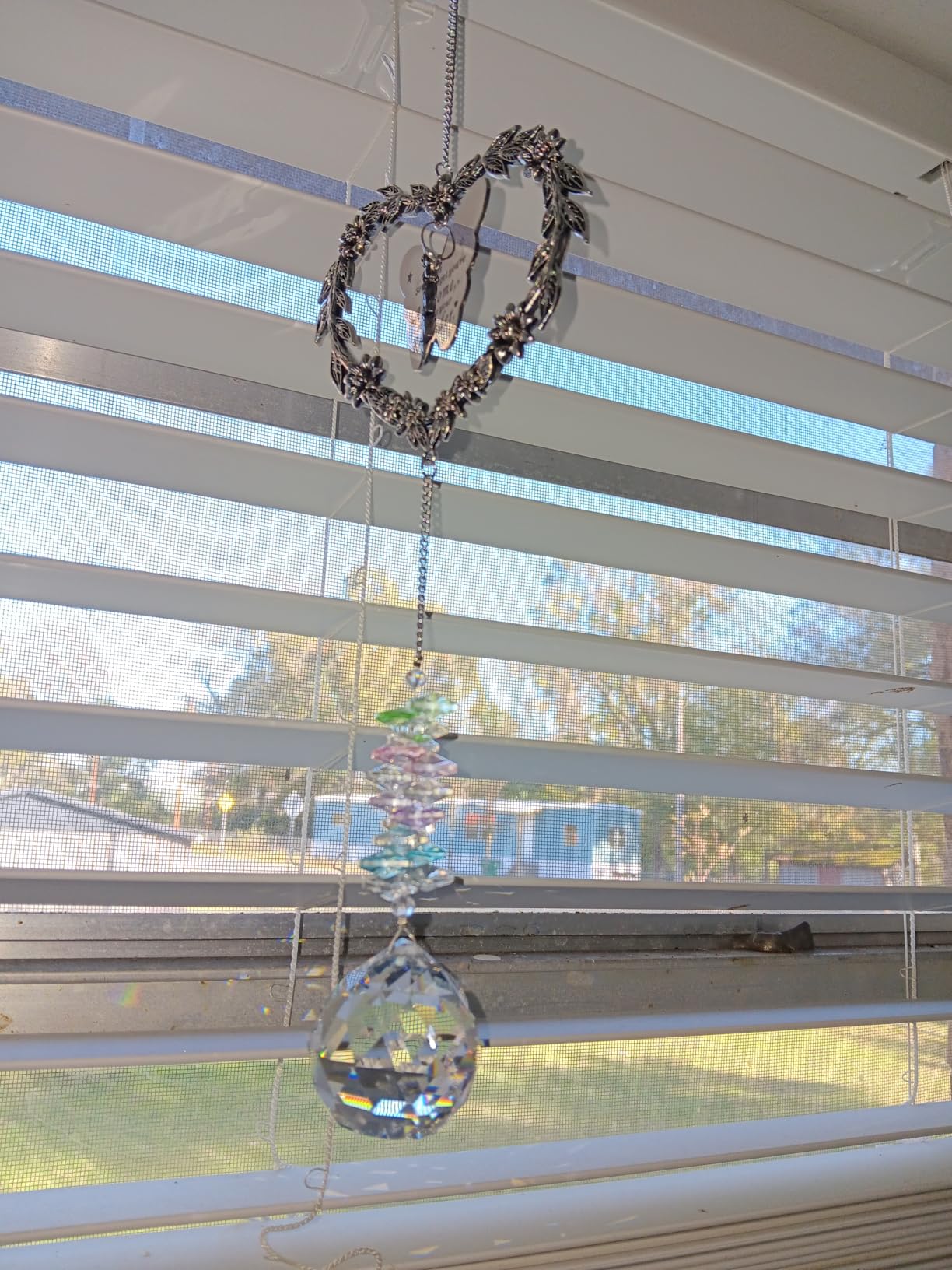 60th Birthday Gifts for Women, Happy 60th Birthday Suncatcher for Her, Thoughtful 60 Bday Crystal Ornament for Wife, Mom, Grandma, Sister, Turning 60 Year Old Rainbow Marker - Customer Photo 1