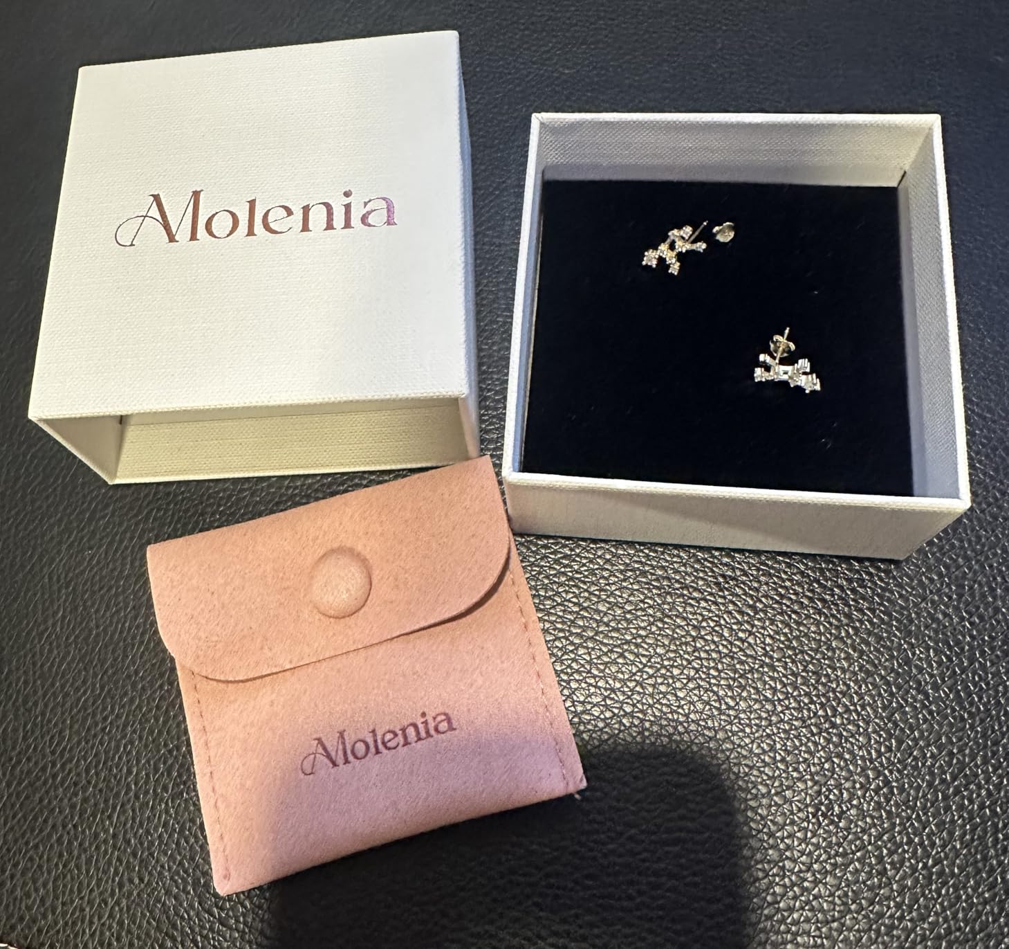 925 Sterling Silver Constellation Taurus Earrings for Women, 18K Gold Plated Zodiac Stud Earrings, Personalized Horoscope Celestial Jewelry Birthday Christmas Gifts for Women Wife Girlfriend - Customer Photo 1