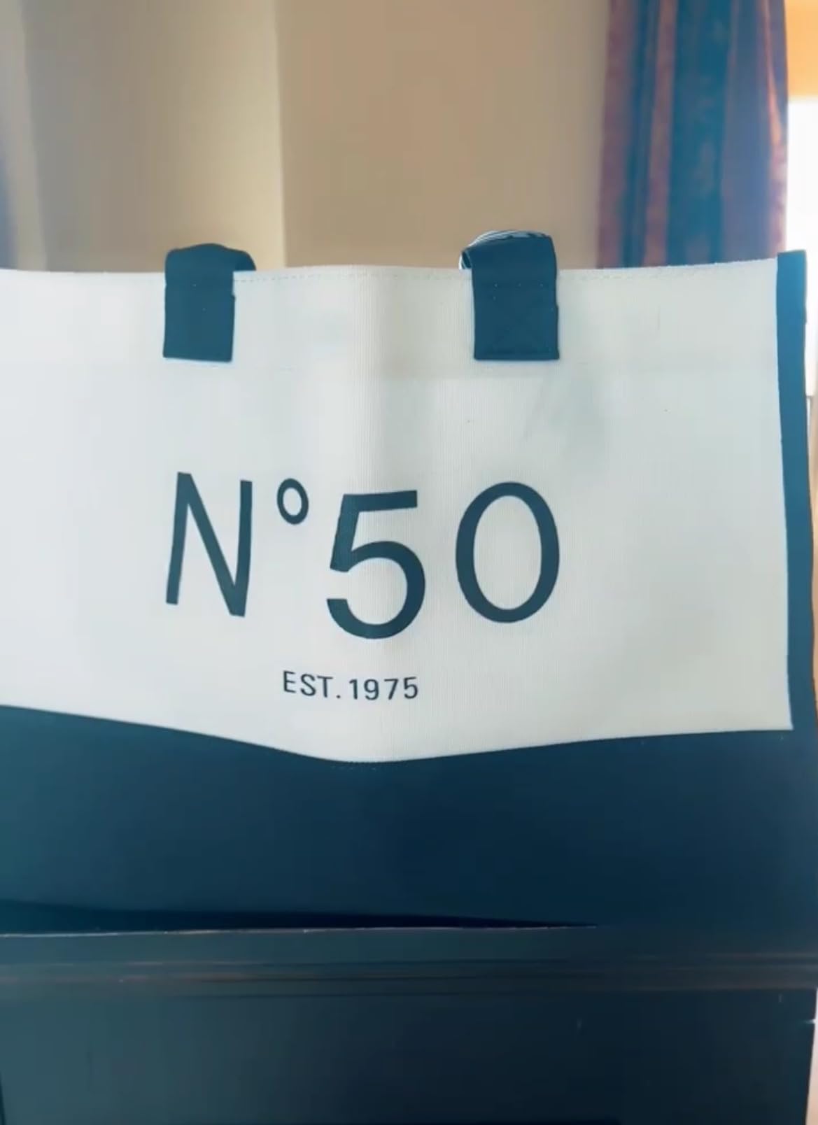 Lamyba 80th Birthday Gifts for Her, 80s Birthday Decorations for Women/Wife/Mom/Friends/Sister, Back in 1945 Poster, N 80 Tote Bag - Customer Photo 1