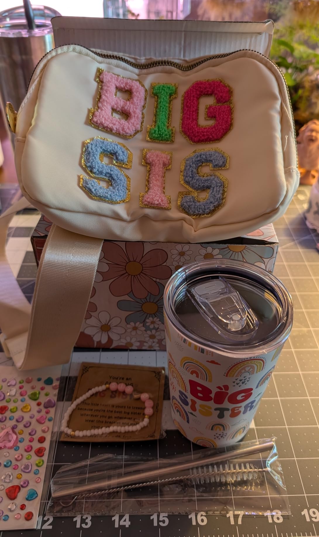 Big Sister Gifts for Girls, Big Sister Sis Gift Set of 5 - Customer Photo 1