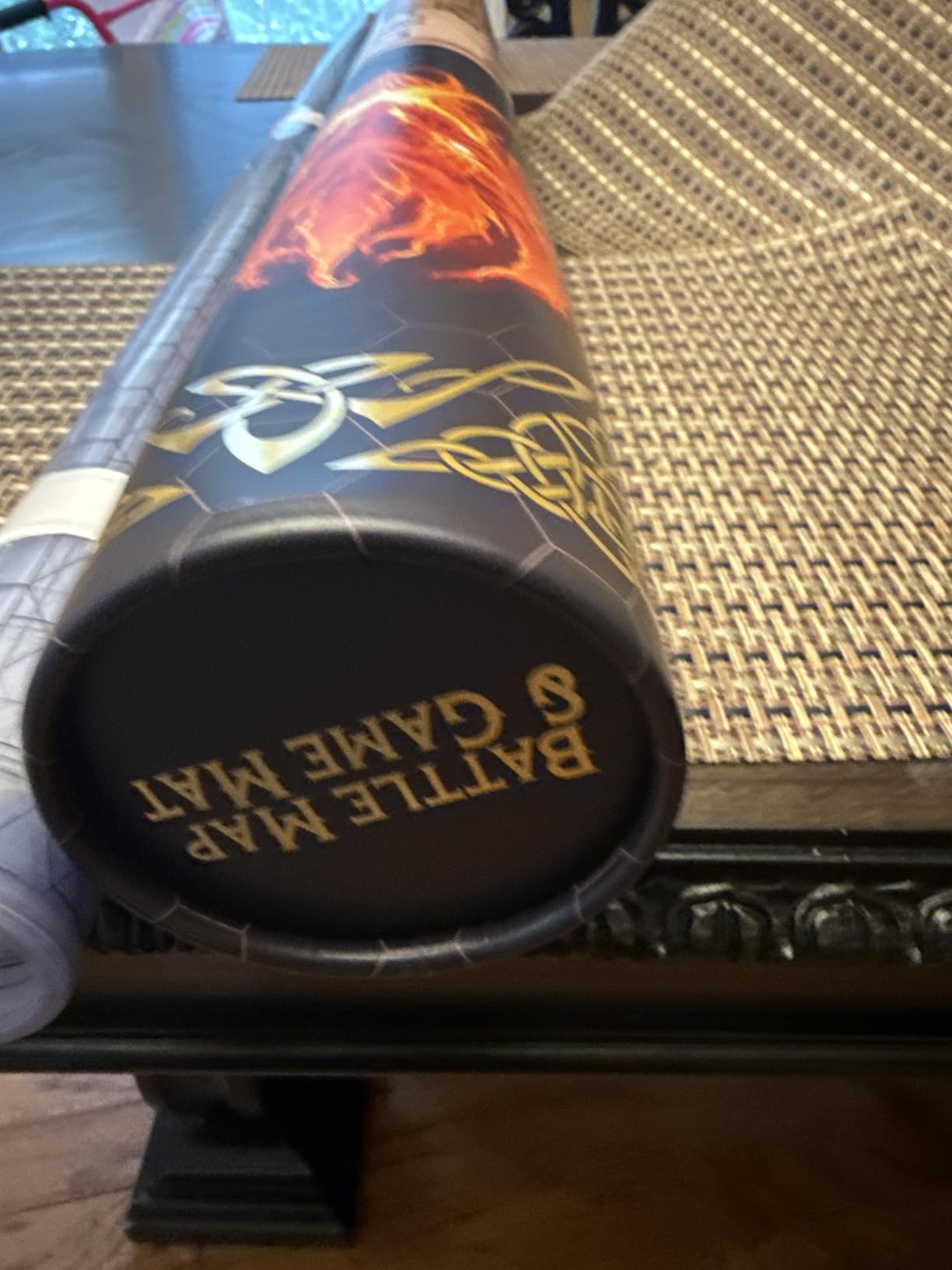 da Vinci's Room 2-in-1 DND Battle Map and 4 Foot Rubber Game Mat 48x36 inches with Dry Erase Square or Hex Grid - DND Battle Mat, D&D Map for D&D, Board Games, TTRPGs and Other Tabletop Games Customer Review da Vinci's Room 2-in-1 DND Battle Map and 4 Foot Rubber Game Mat 48x36 inches with Dry Erase Square or Hex Grid - DND Battle Mat, D&D Map for D&D, Board Games, TTRPGs and Other Tabletop Games - Customer Photo 1