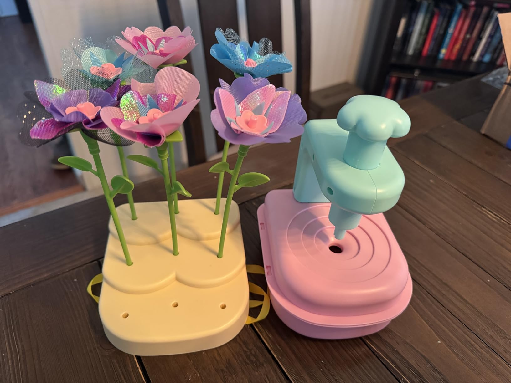 beefunni Flower Bouquet Craft Kits, DIY Arts and Crafts for Kids 4-6-8, Upgrade Colorful Flowers Toys for 4 5 6 7 8+Year Old Girl Birthday Gifts Ideas,Toddler Creative Educational Activities - Customer Photo 3