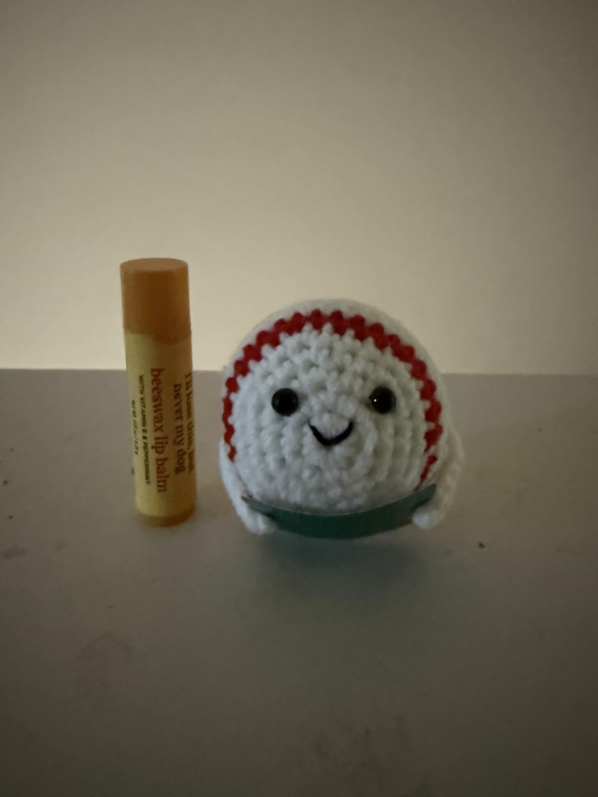 Funny Crochet Mini Football Gift for Football Lovers,Birthday Gifts for Men Women Footballs Players Emotional Support Crochet - Customer Photo 1