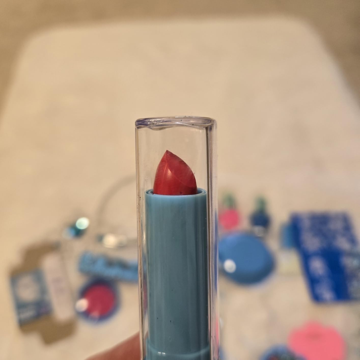 Frozen Pretend Makeup for Toddlers Toys 3-5, Fake Play Make Up Pretend Play Princess Frozen Toys for Girls, Christmas Birthday Princess Gifts Toys for 3 4 5 6 7 8 Year Old Girls Kids - Customer Photo 3