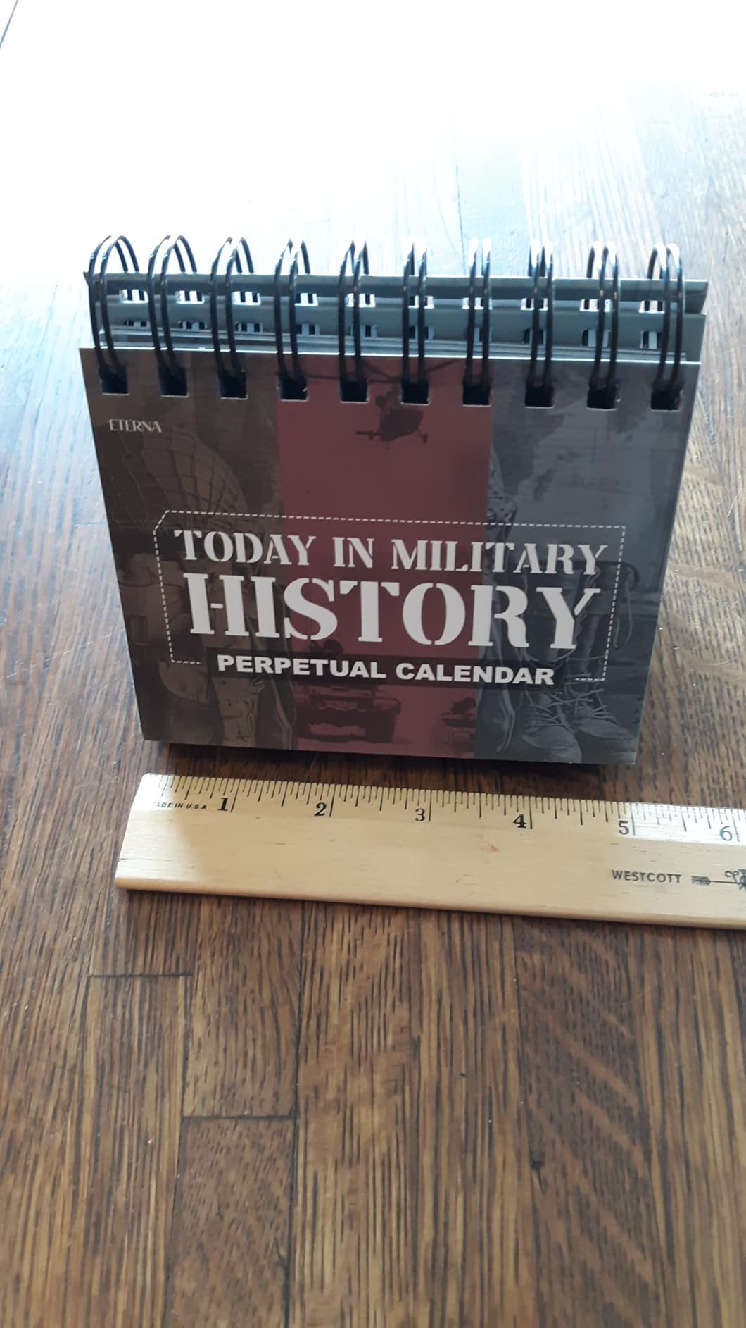 Today In Military History Calendar | Perpetual War History Calendar For The Military History Enthusiast, This Day In Amazing History Trivia Facts & Achievements | History Buff Gift Page A Day Box Calendar with Historical Info For Every Day of The Year - Customer Photo 1