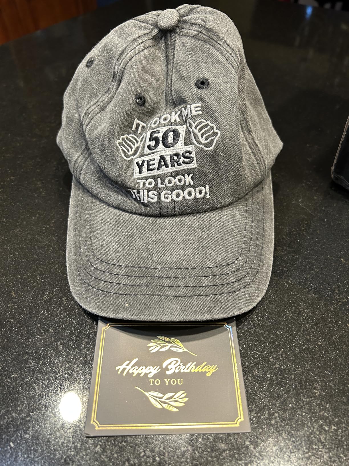 60th Birthday Gifts for Men Whiskey Glass Set, 60th Birthday Party Supplies with 11 Oz Whiskey Glass Coaster Stone Baseball Cap Apron Sock Funny Toilet Paper Keychain for Him, Dad, Husband, Friends - Customer Photo 1