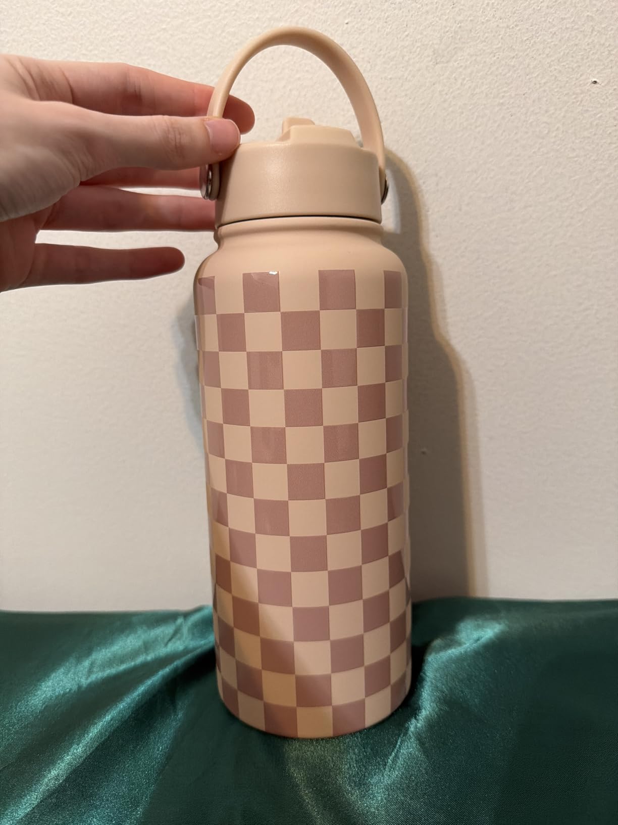 Horse Water Bottle 32oz Stainless Steel with Lid & Straw, Insulated Bottles for Women Girls, Equestrian Gift Idea for Birthday Christmas - Customer Photo 2