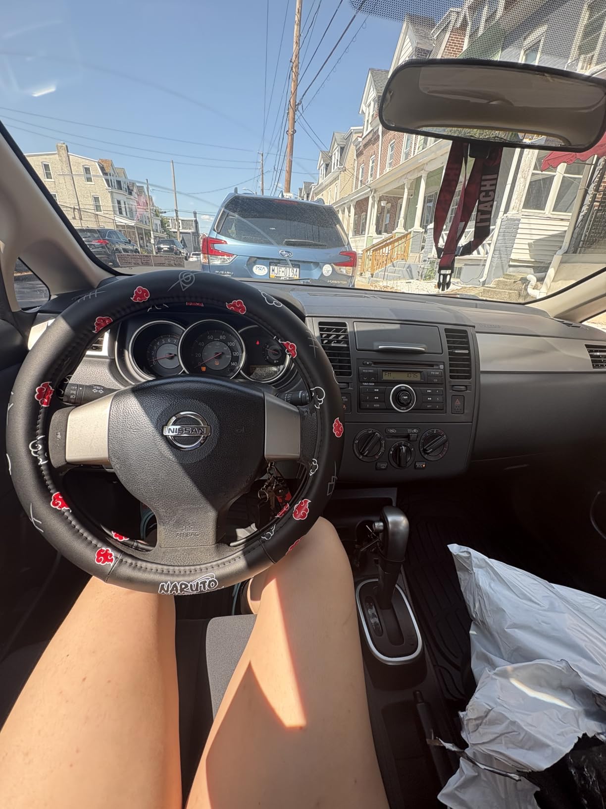 Naruto Shippuden Car Steering Wheel Cover, 15 Inch Anime Steering Wheel Cover, Cushioned Soft Comfortable Cover Anime Car Accessories for Men Women, Kirigakure - Customer Photo 2