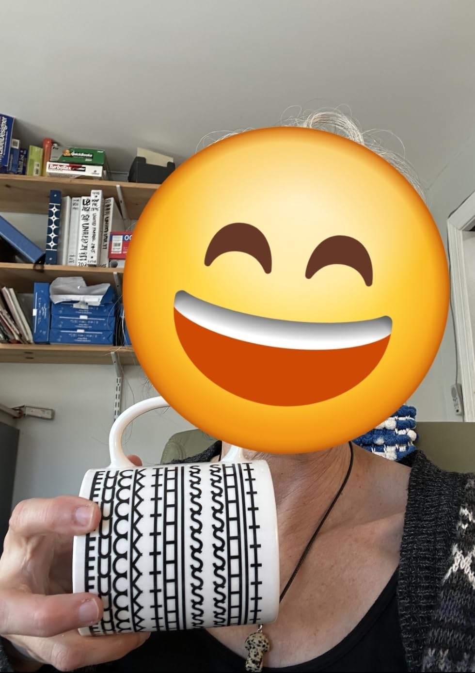 White Elephant Christmas Gifts for Adults Useful, Hidden Message Ceramic Coffee Mug,Funny Birthday Gifts for Women Men Coffee Lover,Unique Office Prank Gag Gifts for Coworkers Customer Review White Elephant Christmas Gifts for Adults Useful, Hidden Message Ceramic Coffee Mug,Funny Birthday Gifts for Women Men Coffee Lover,Unique Office Prank Gag Gifts for Coworkers - Customer Photo 1